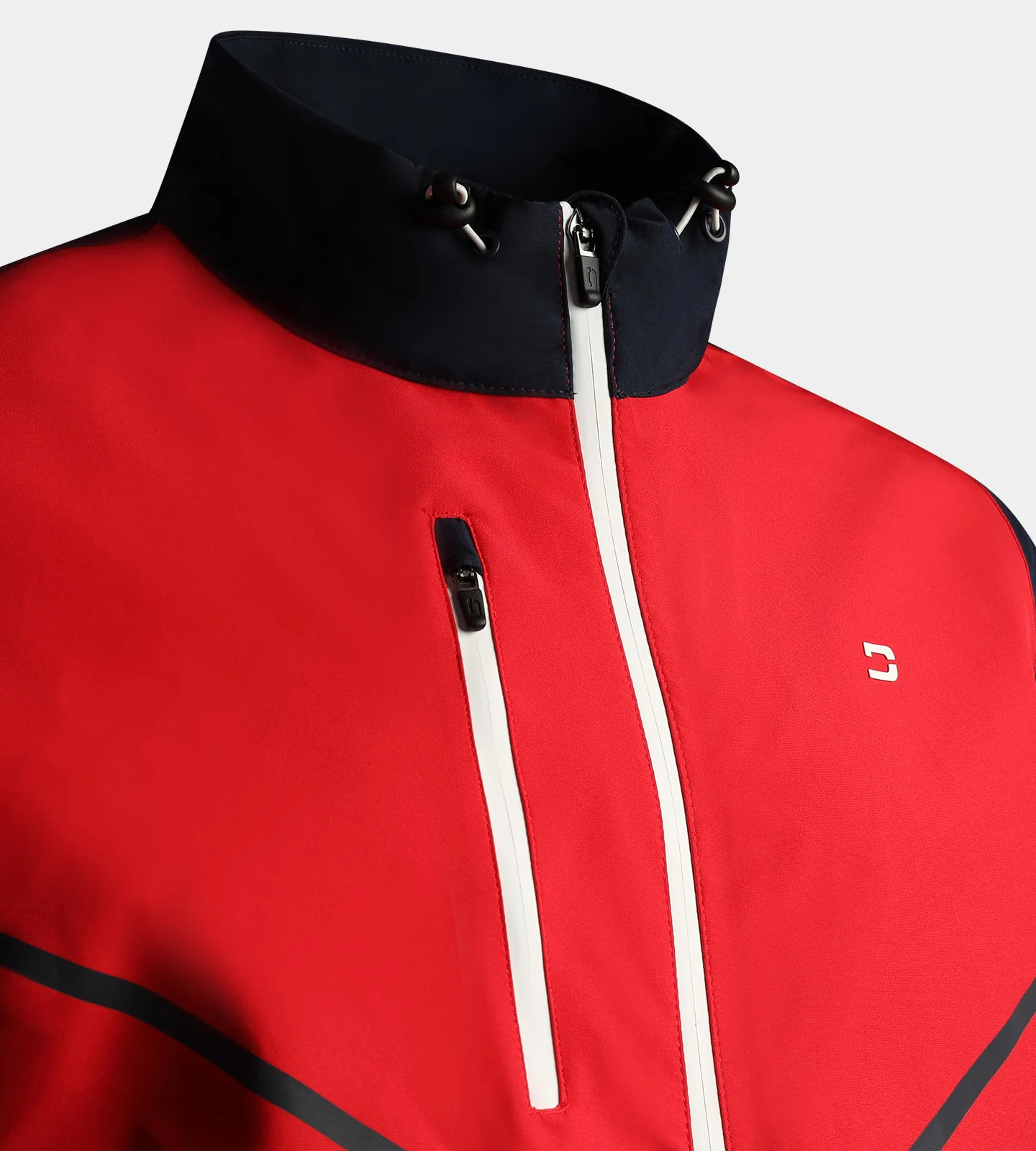 GLEN RAIN JACKET - RED - Image 3