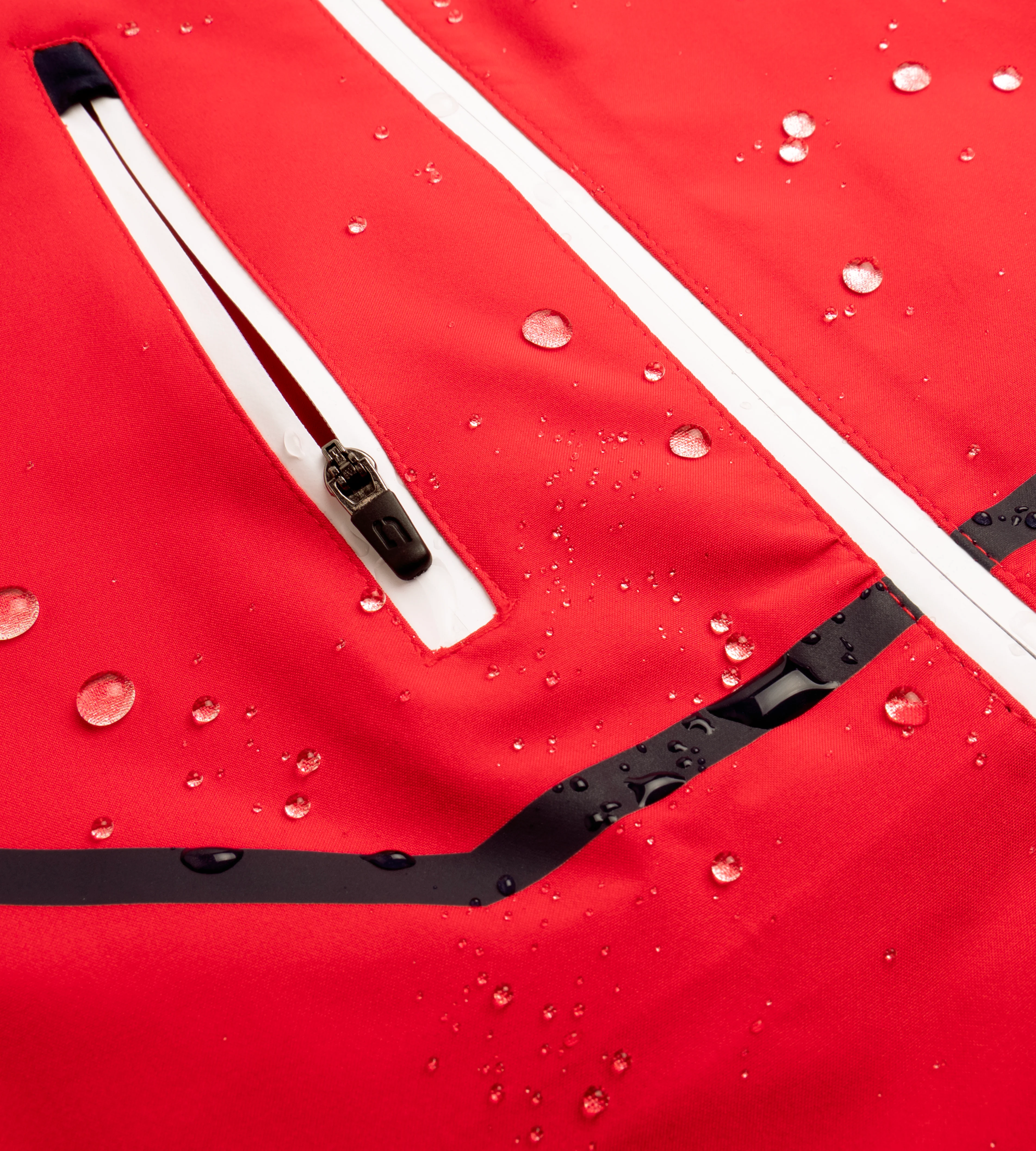 GLEN RAIN JACKET - RED - Image 4