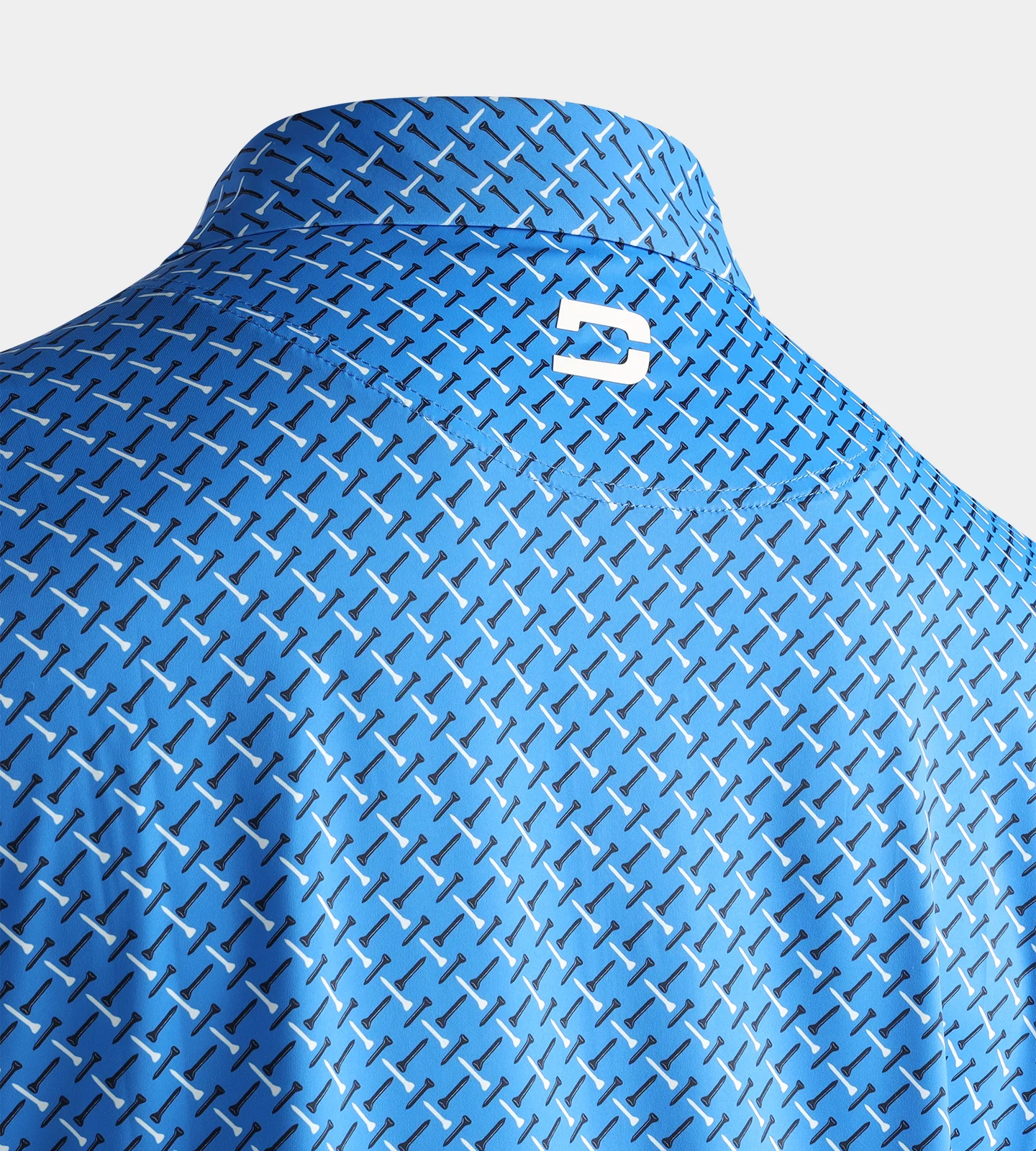 GOLF TEE POLO - BLUE - Image 4