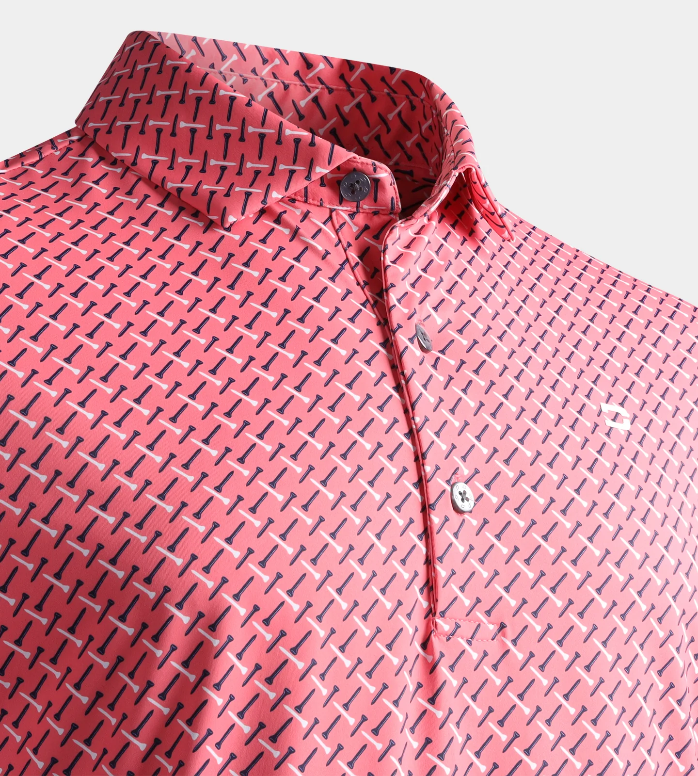 GOLF TEE POLO - CORAL - Image 6