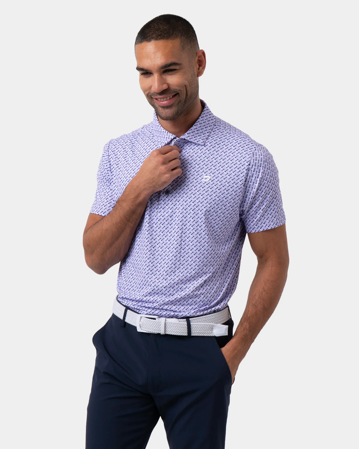GOLF TEE POLO - LAVENDER - Image 3