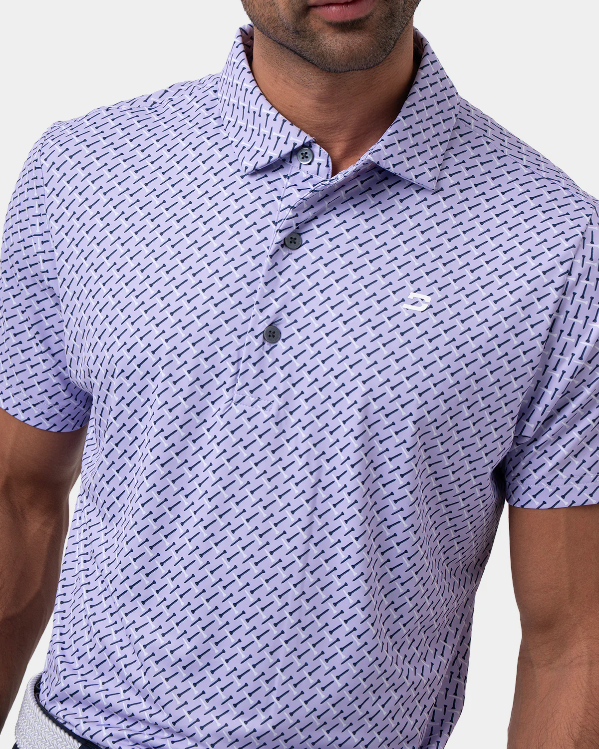 GOLF TEE POLO - LAVENDER - Image 5