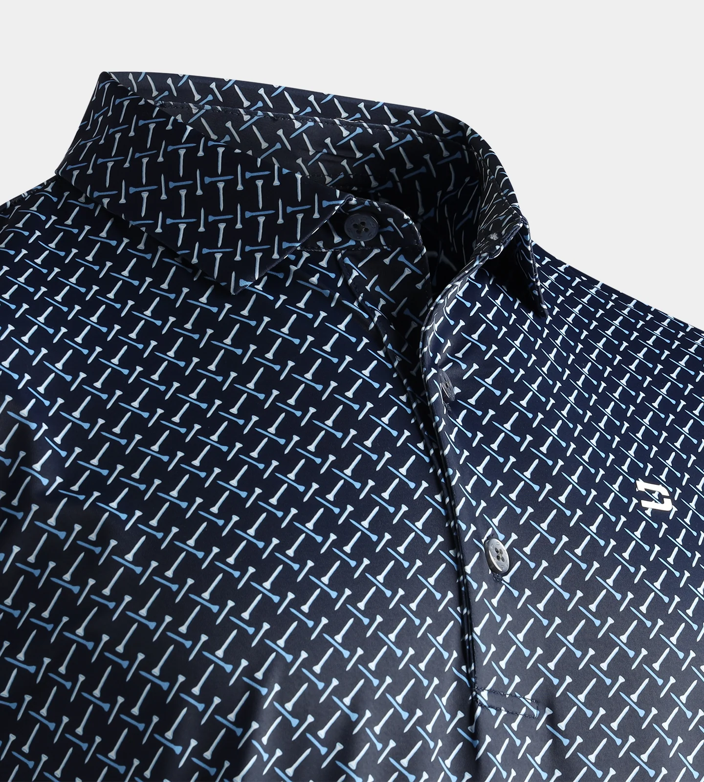 GOLF TEE POLO - NAVY - Image 3