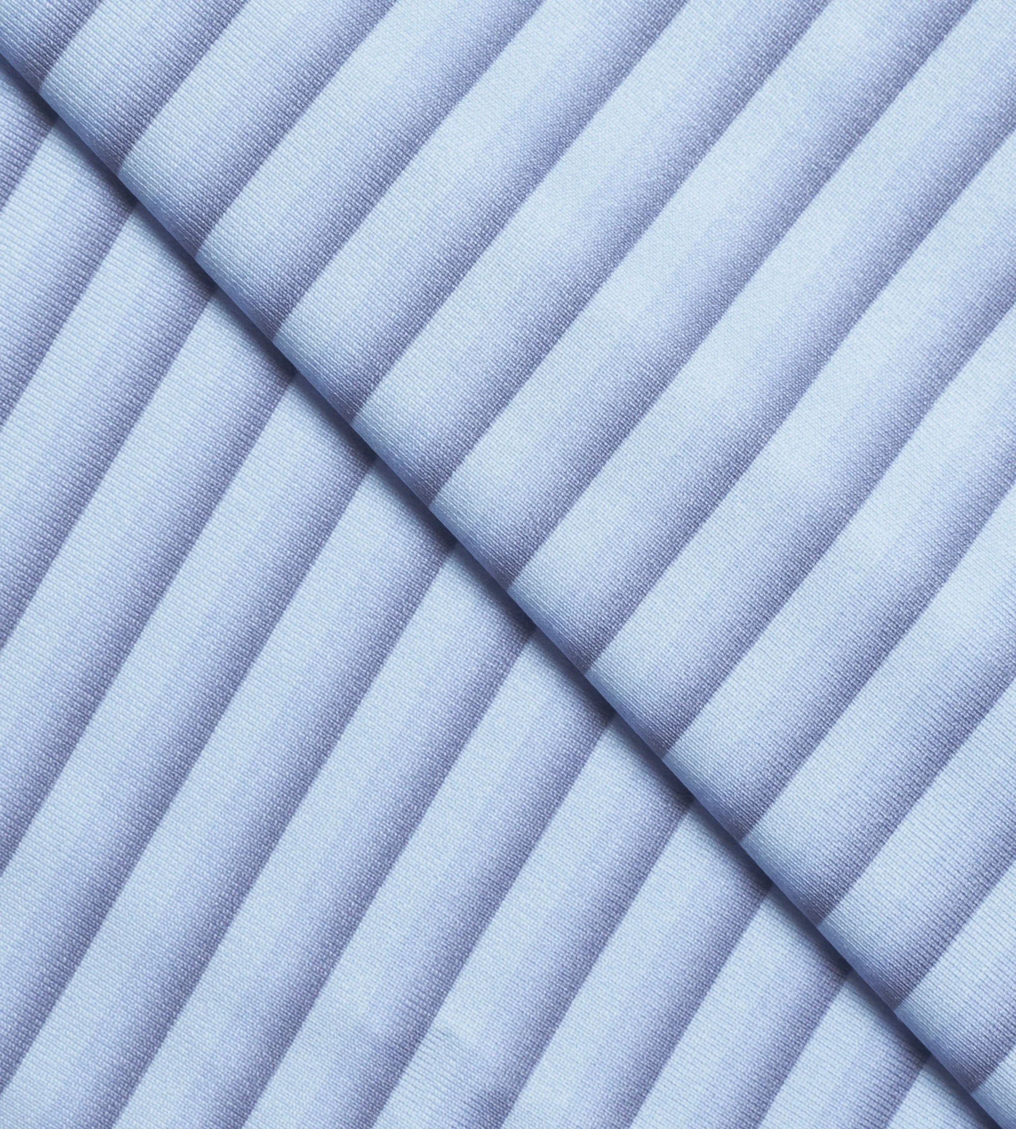 GRADIENT STRIPE POLO - BLUE - Image 5