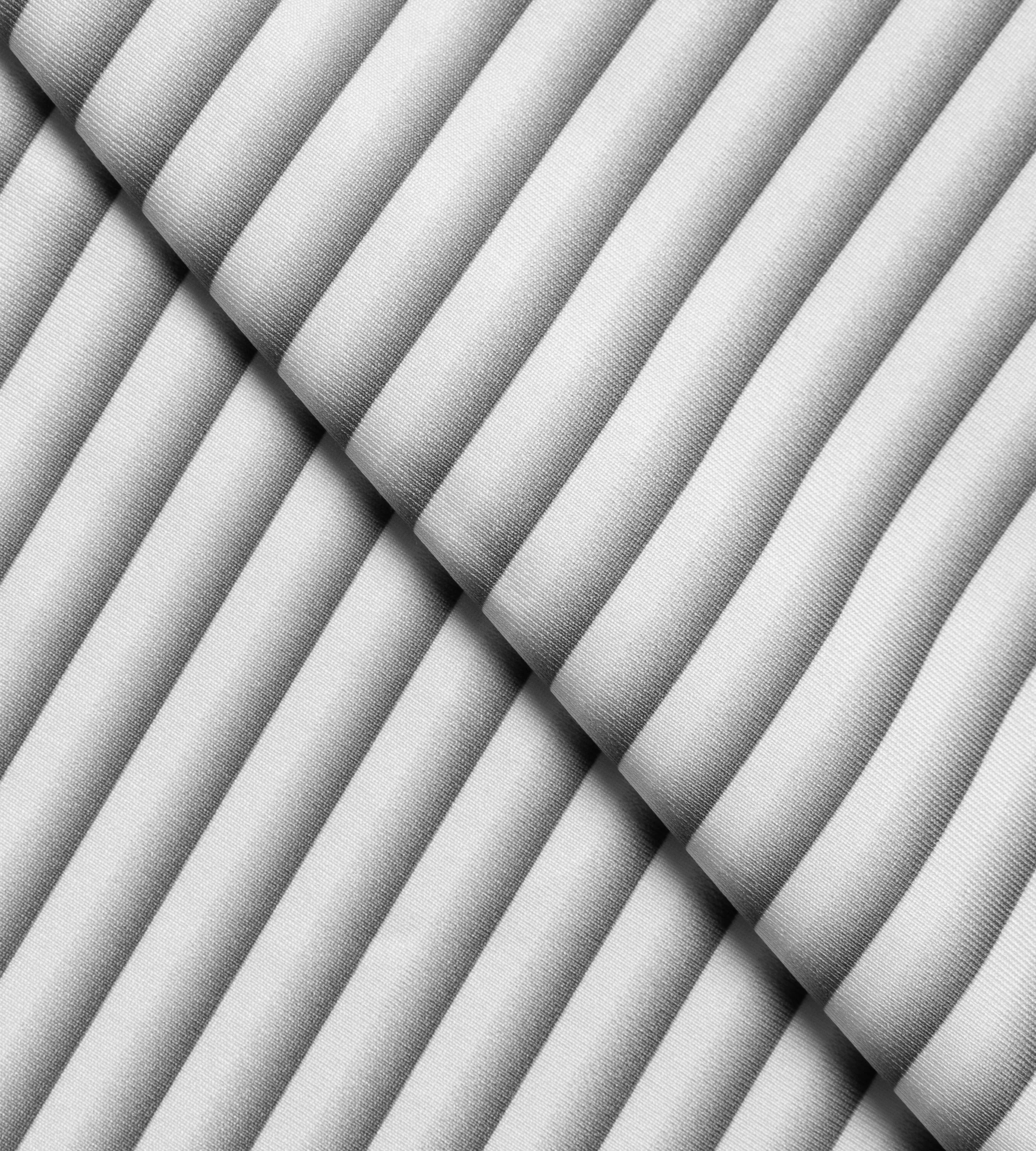 GRADIENT STRIPE POLO - WHITE - Image 5
