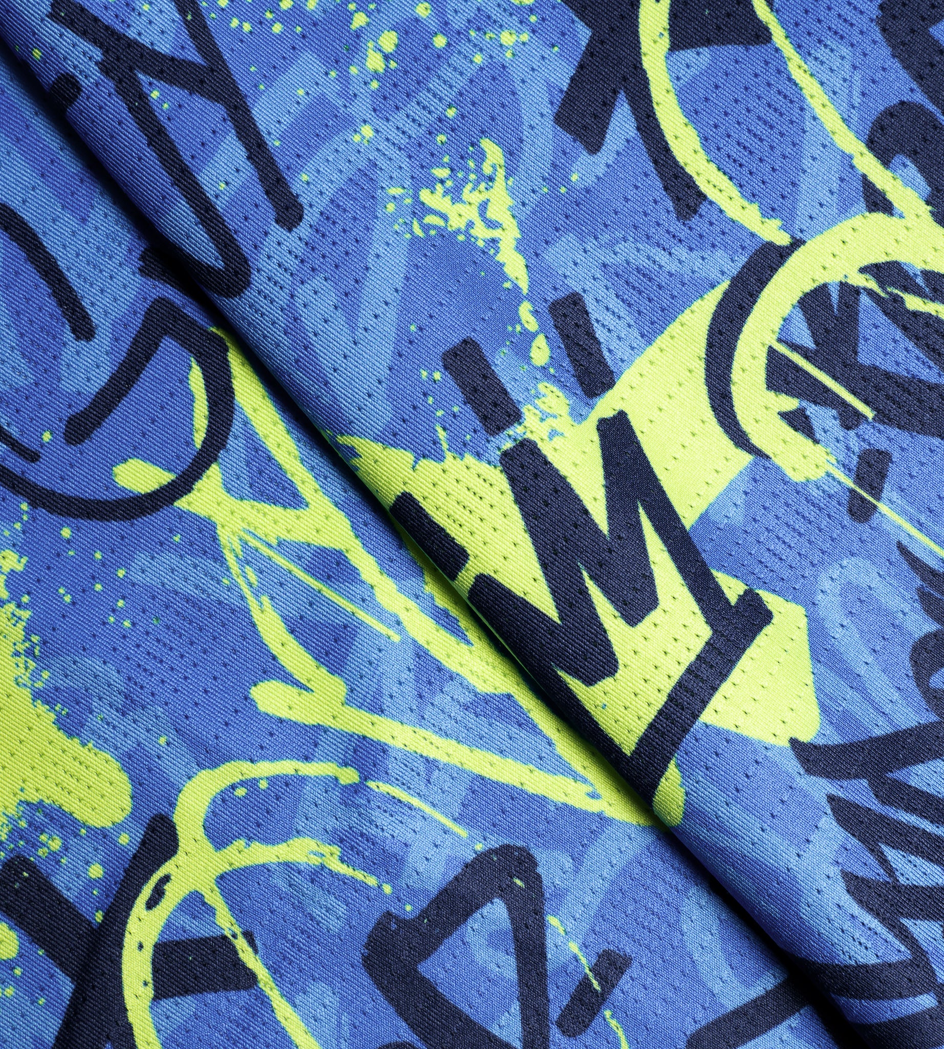 GRAFFITI POLO - BLUE - Image 5
