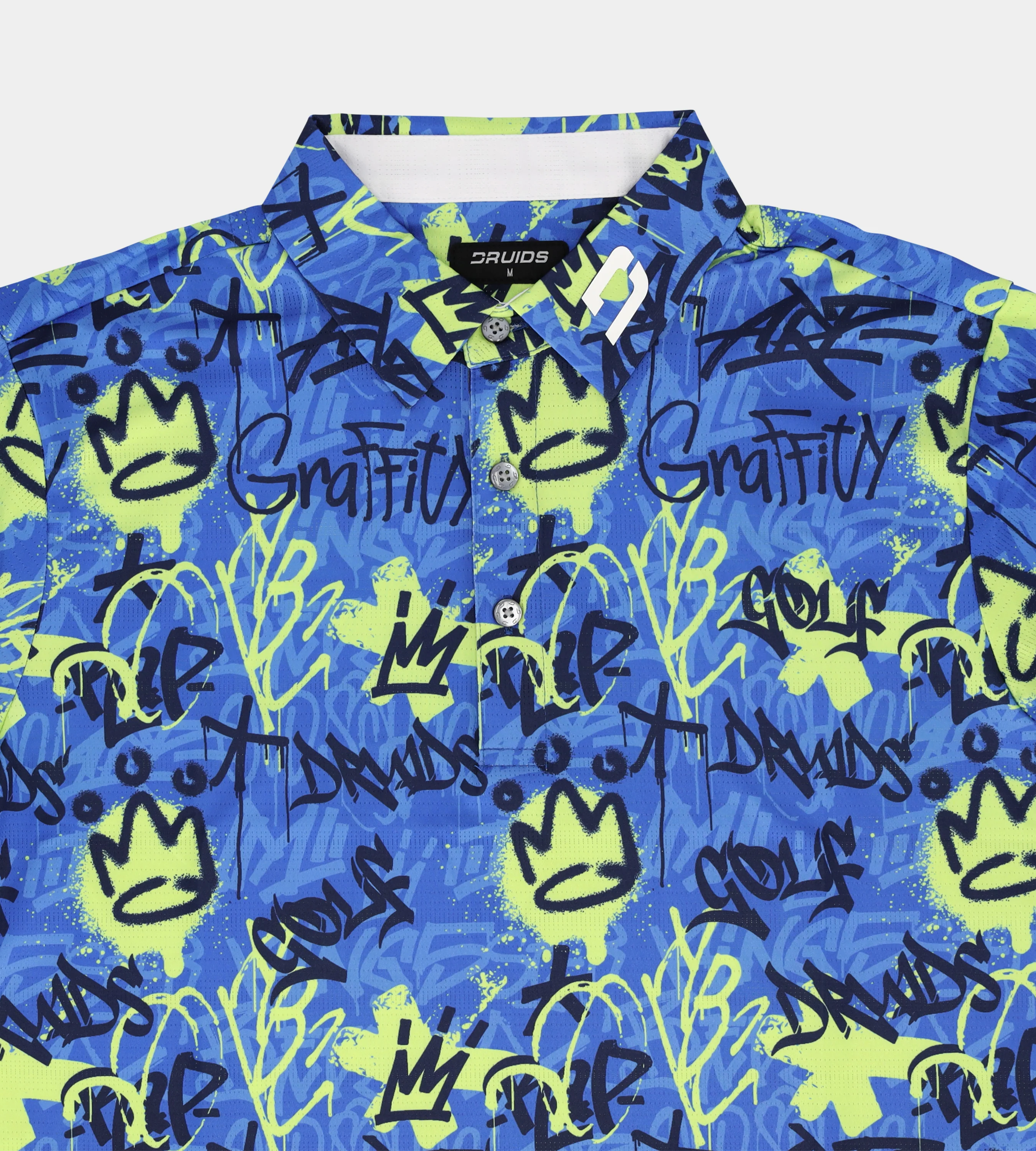 GRAFFITI POLO - BLUE - Image 6