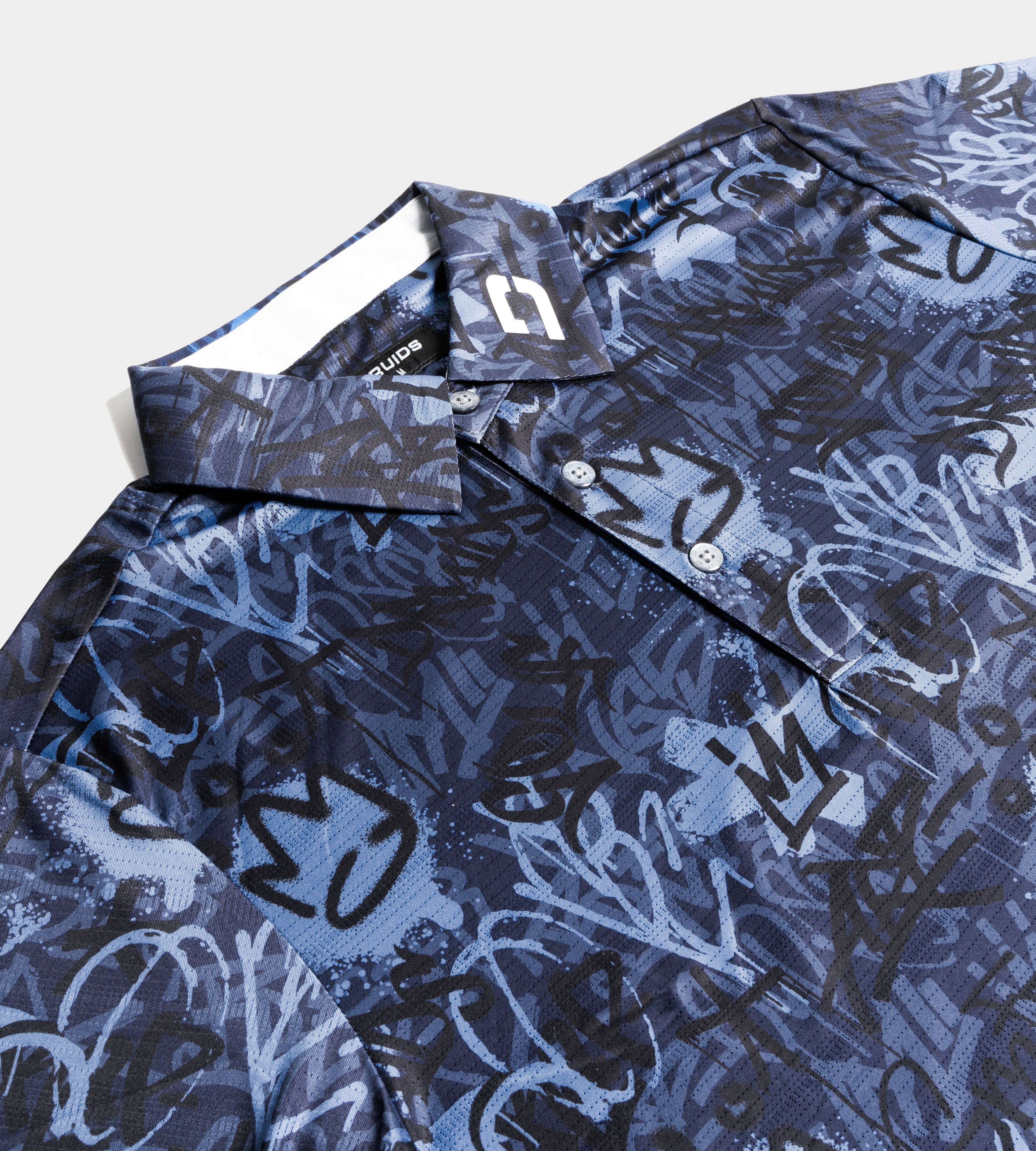 GRAFFITI POLO - NAVY - Image 3