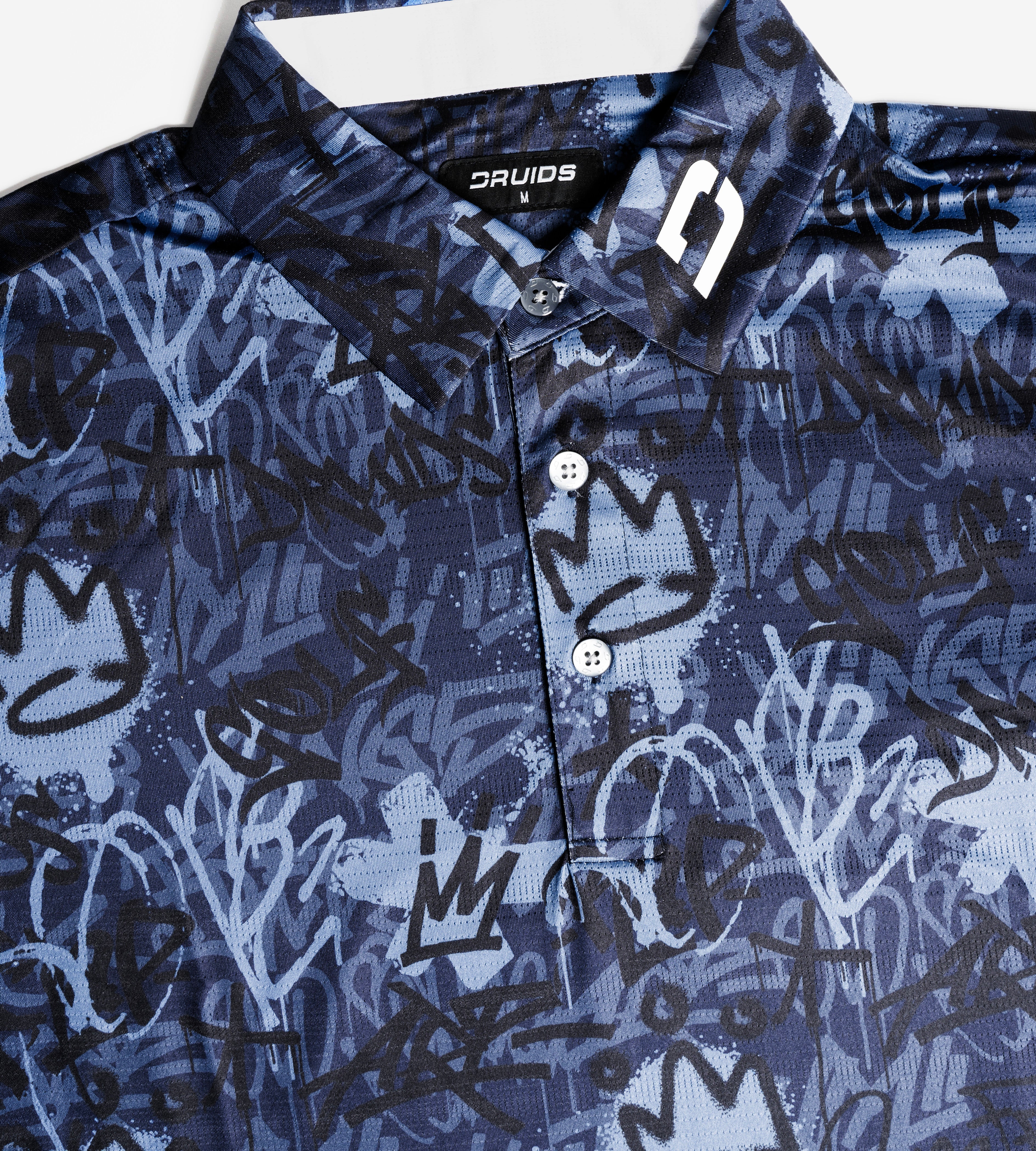 GRAFFITI POLO - NAVY - Image 4