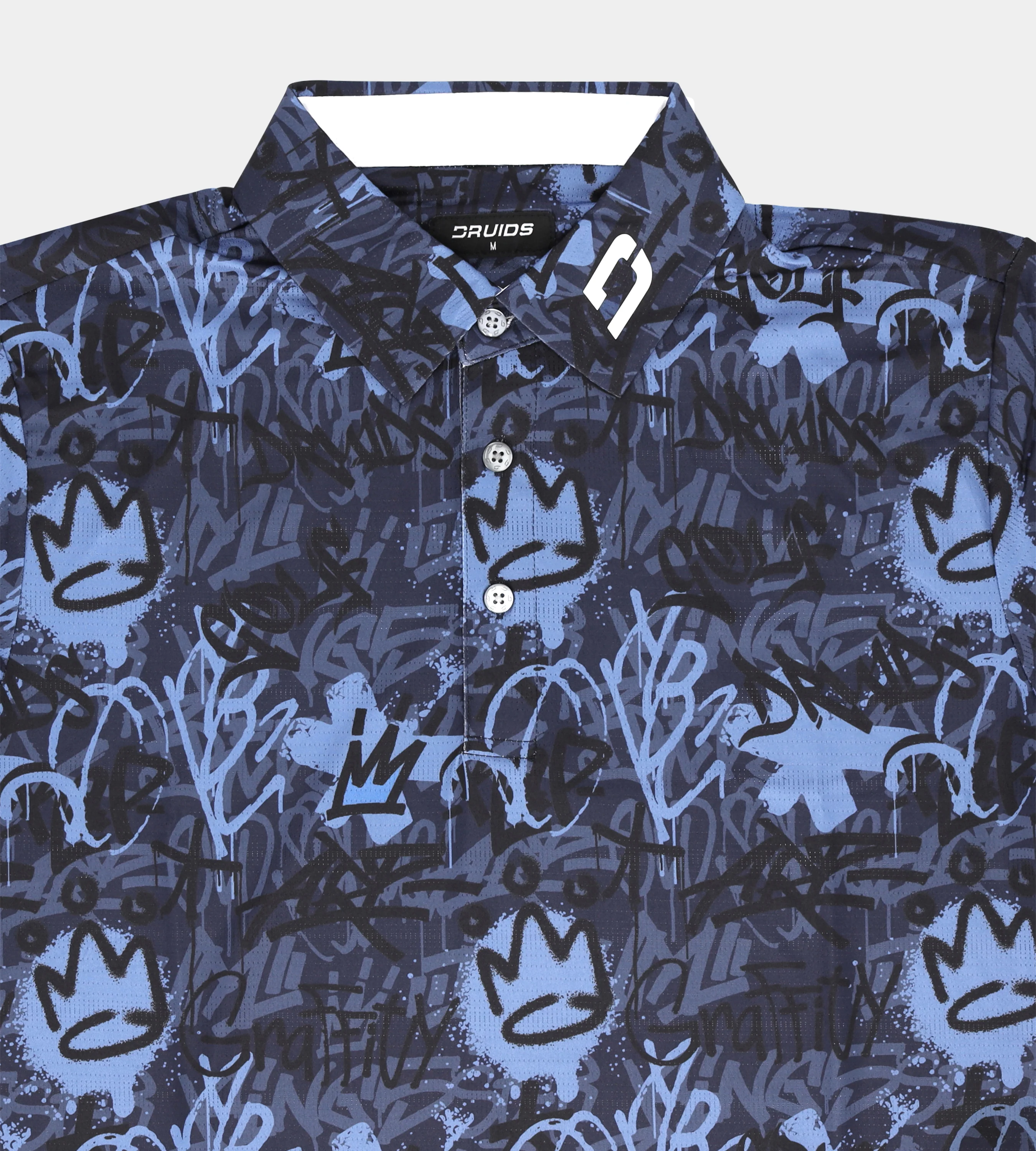 GRAFFITI POLO - NAVY - Image 6