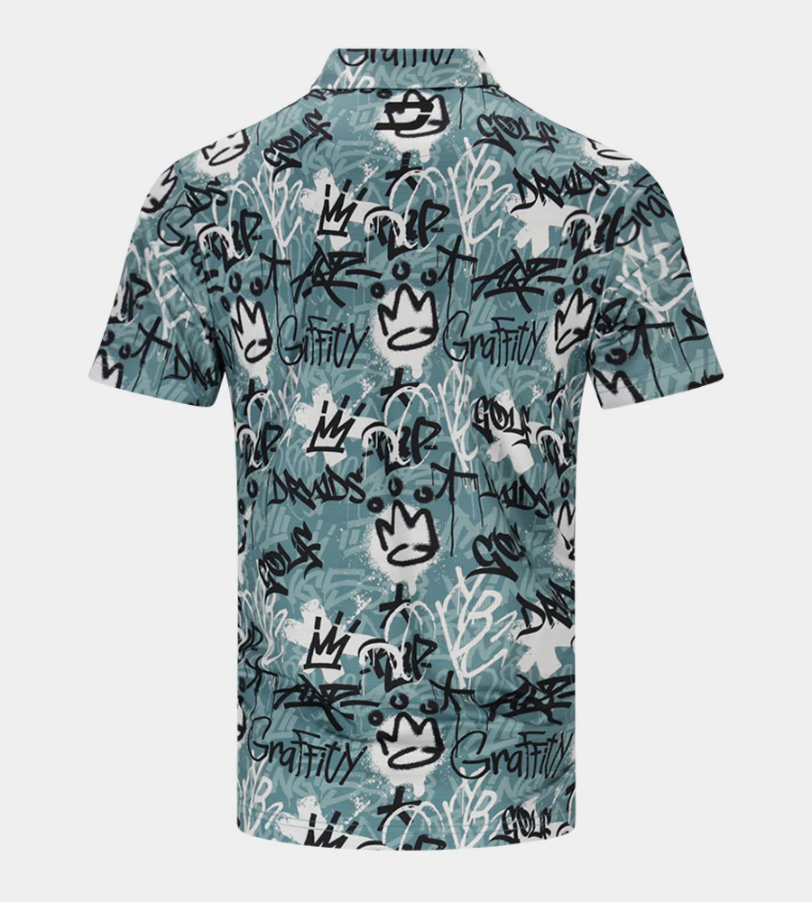 GRAFFITI POLO - SAGE - Image 2