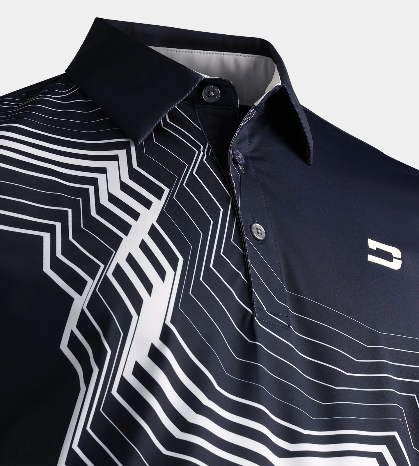 GRAPH POLO - NAVY - Image 3