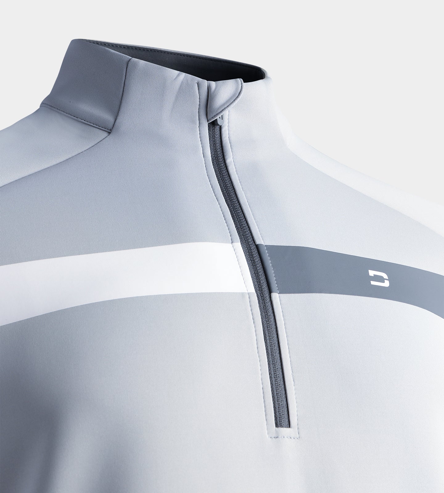 HALF N HALF MIDLAYER - GREY - Image 3