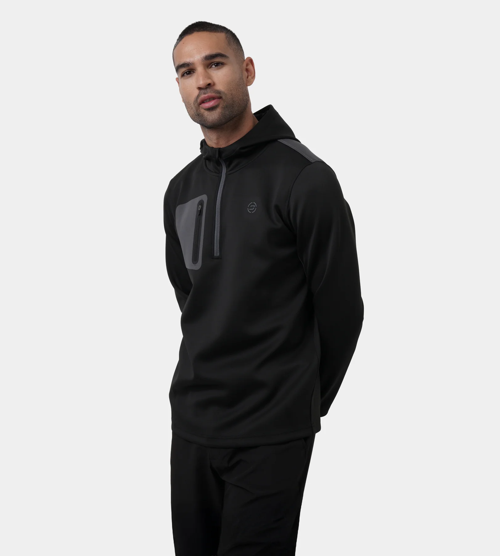 HELIOS HOODIE - BLACK - Image 3