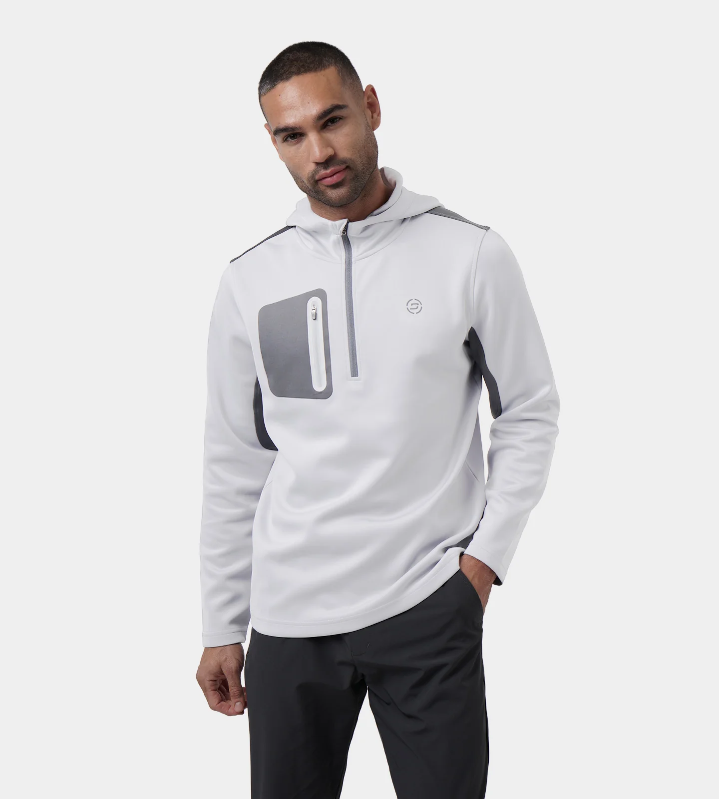 HELIOS HOODIE - GREY - Image 3