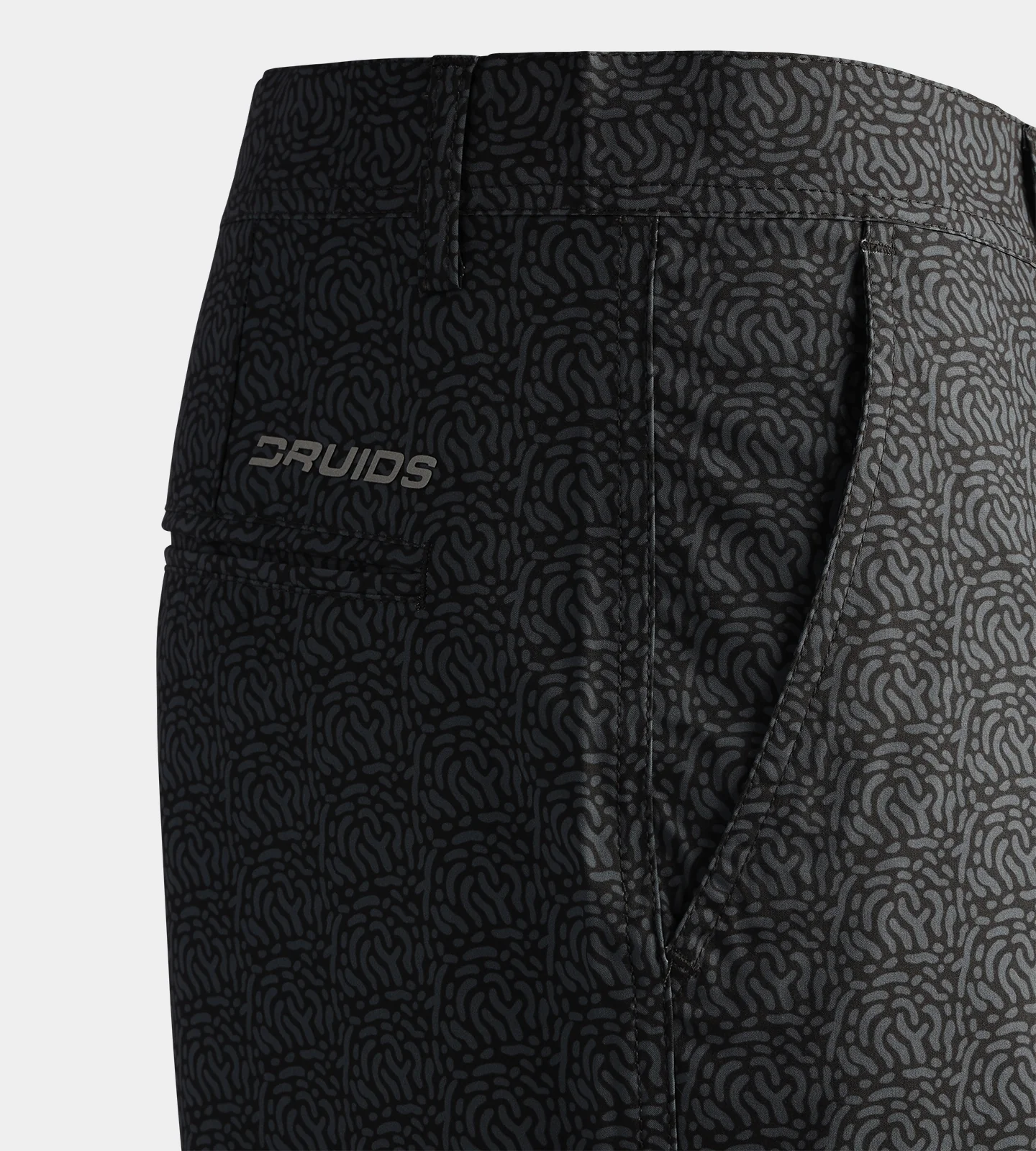 HERITAGE ABSTRACT SHORTS - BLACK - Image 10