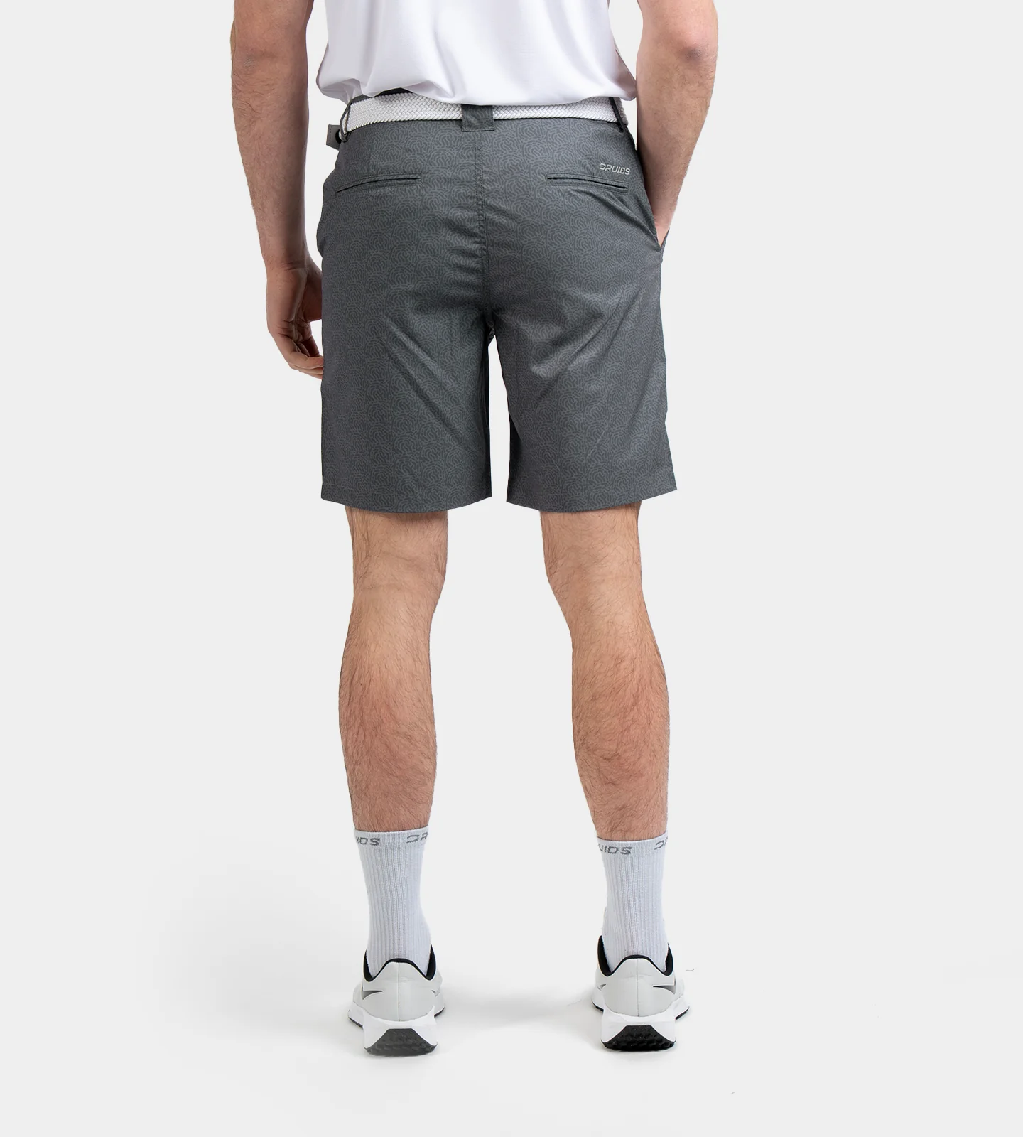 HERITAGE ABSTRACT SHORTS - CHARCOAL - Image 10