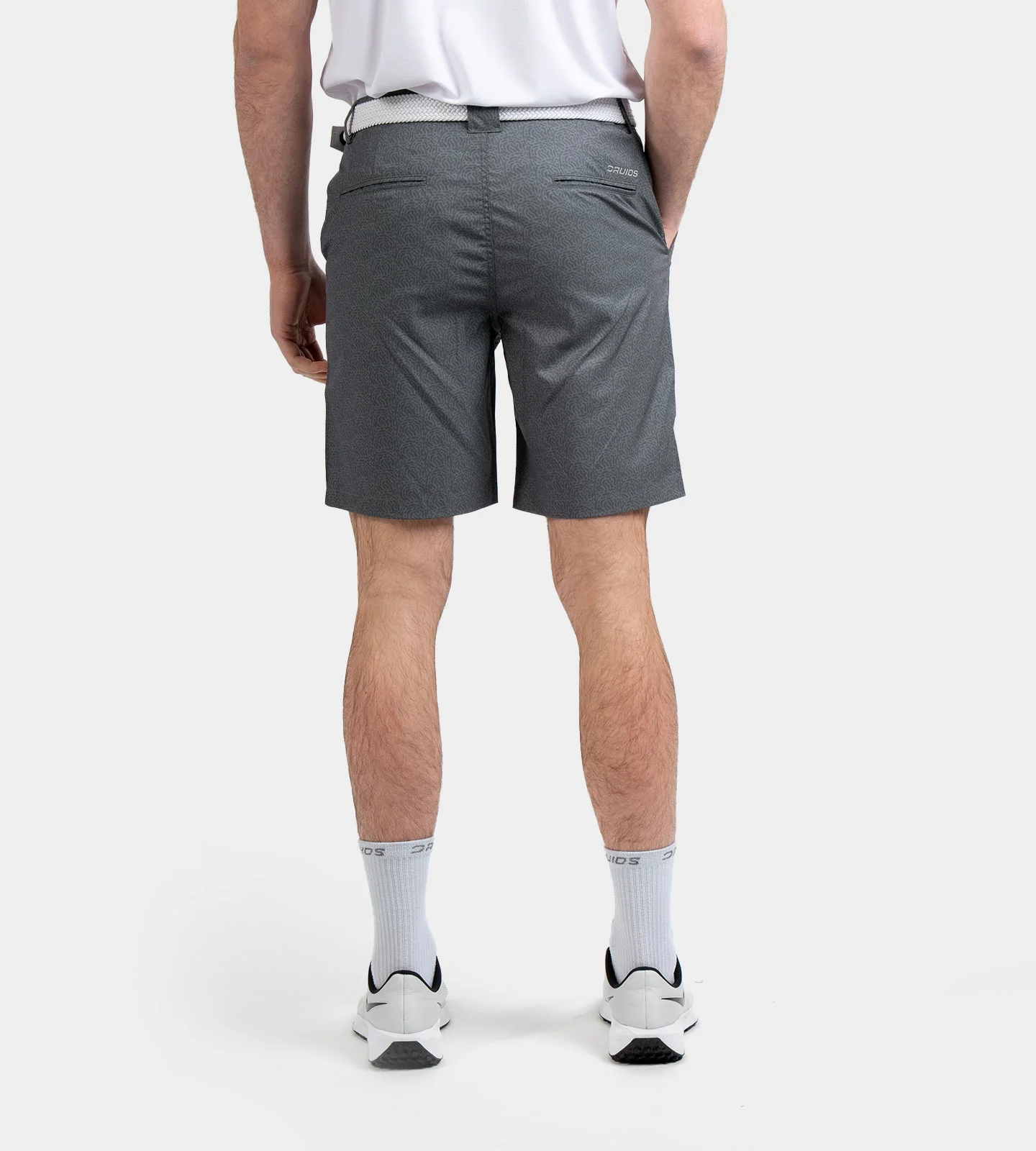 HERITAGE ABSTRACT SHORTS - CHARCOAL - Image 3