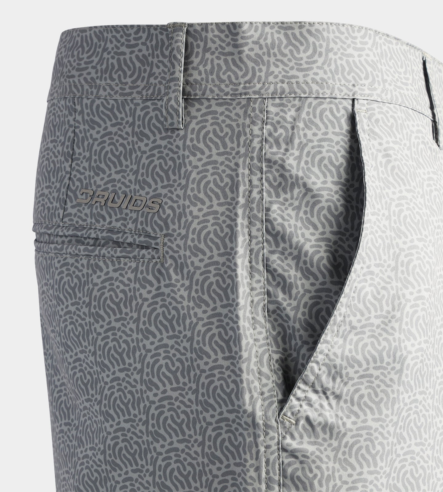 HERITAGE ABSTRACT SHORTS - GREY - Image 10