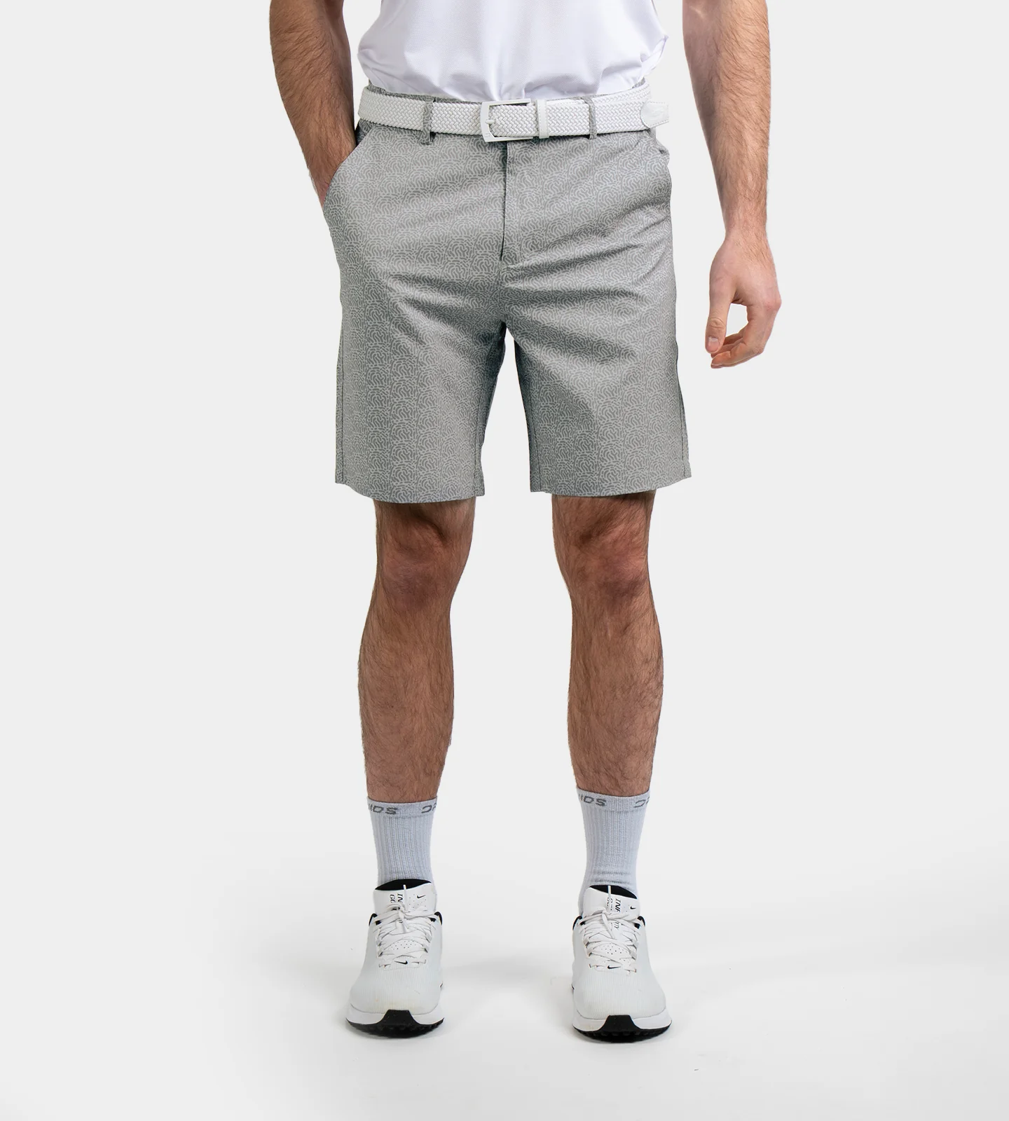 HERITAGE ABSTRACT SHORTS - GREY - Image 3