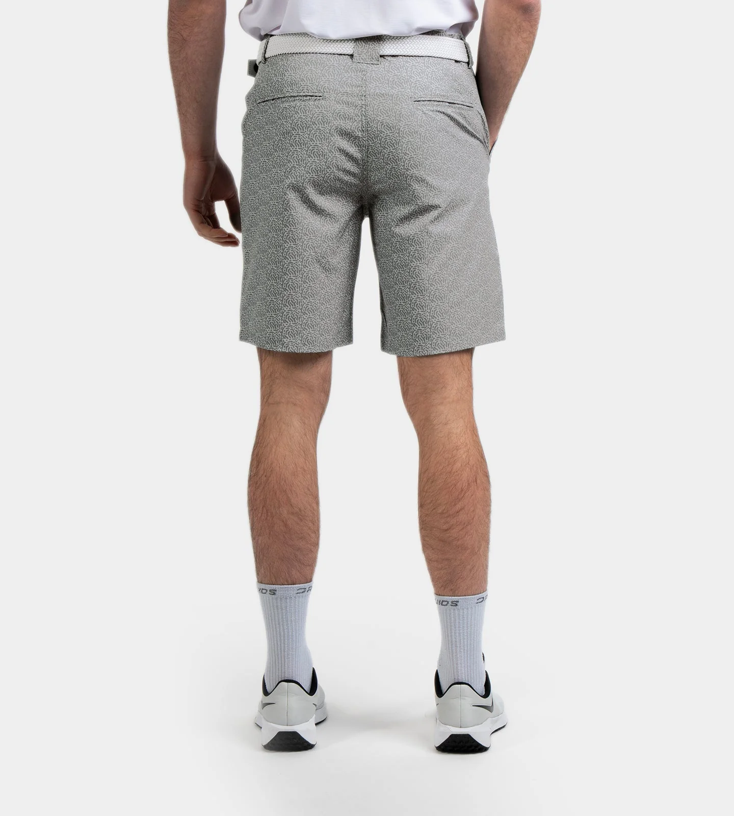 HERITAGE ABSTRACT SHORTS - GREY - Image 4