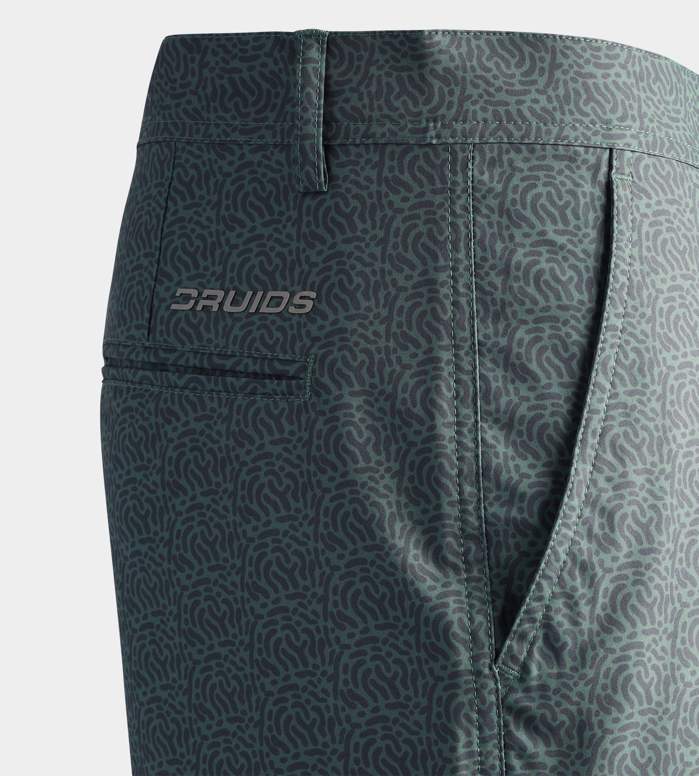 HERITAGE ABSTRACT SHORTS - SAGE - Image 14