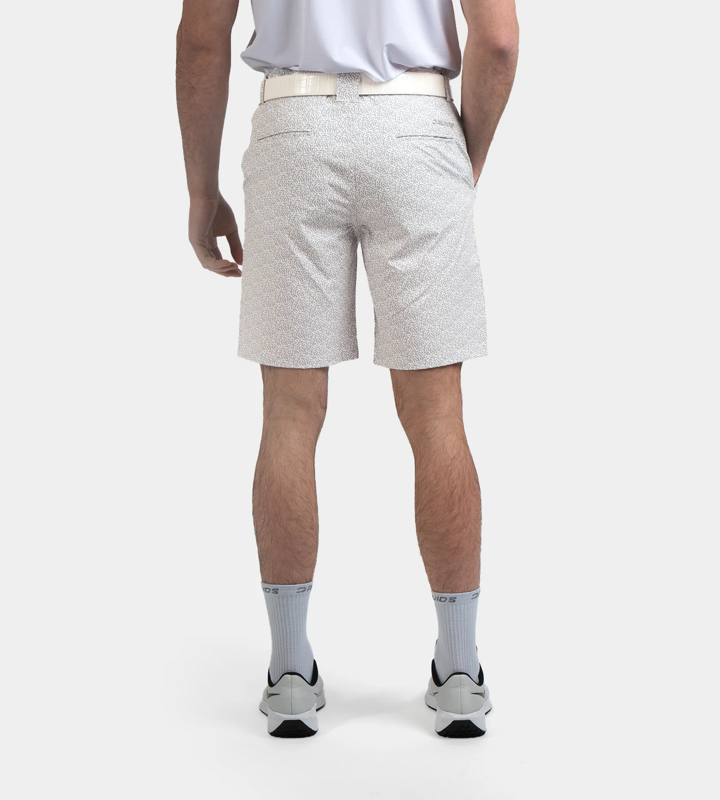 HERITAGE ABSTRACT SHORTS - WHITE - Image 10