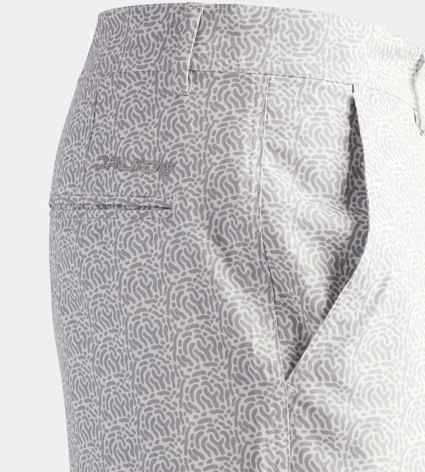 HERITAGE ABSTRACT SHORTS - WHITE - Image 14