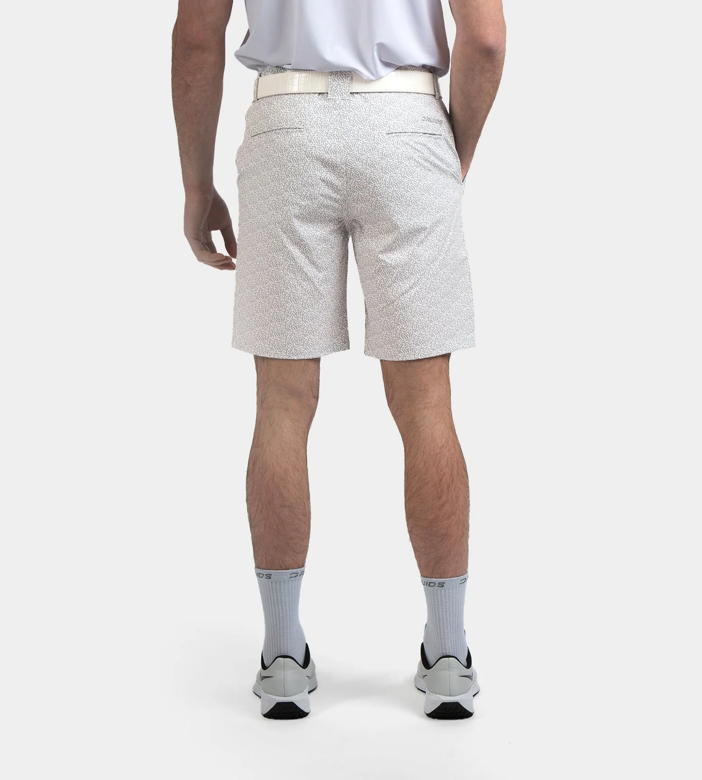 HERITAGE ABSTRACT SHORTS - WHITE - Image 3