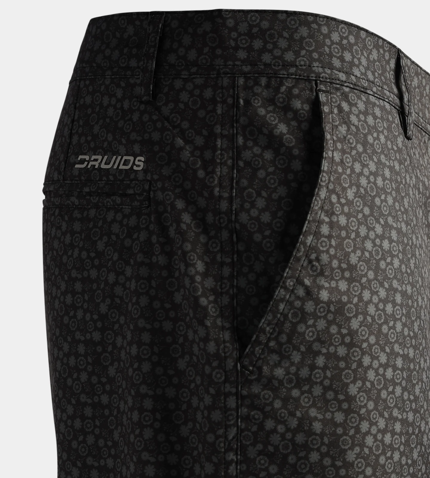 HERITAGE BOTANIC SHORTS - BLACK - Image 10