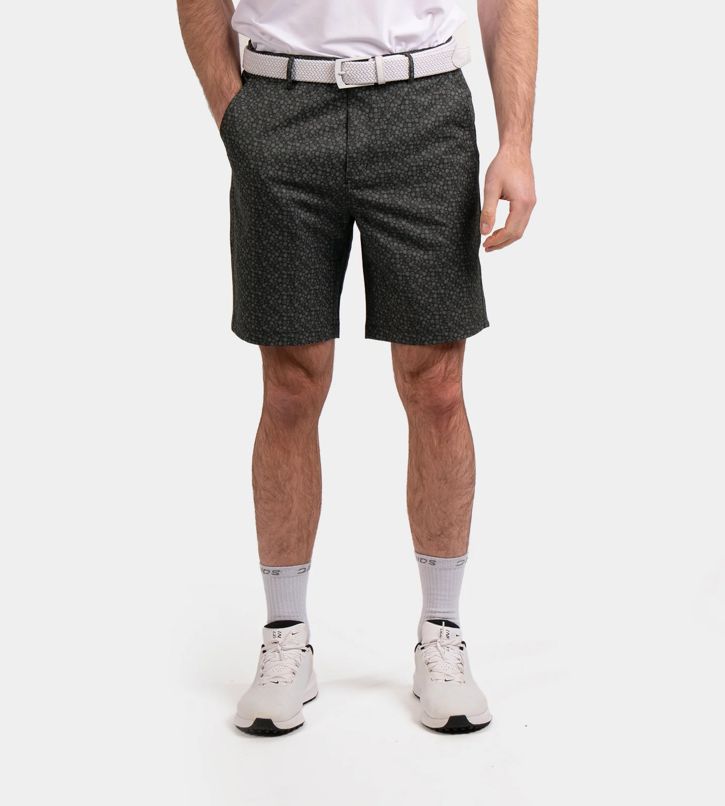HERITAGE BOTANIC SHORTS - BLACK - Image 3