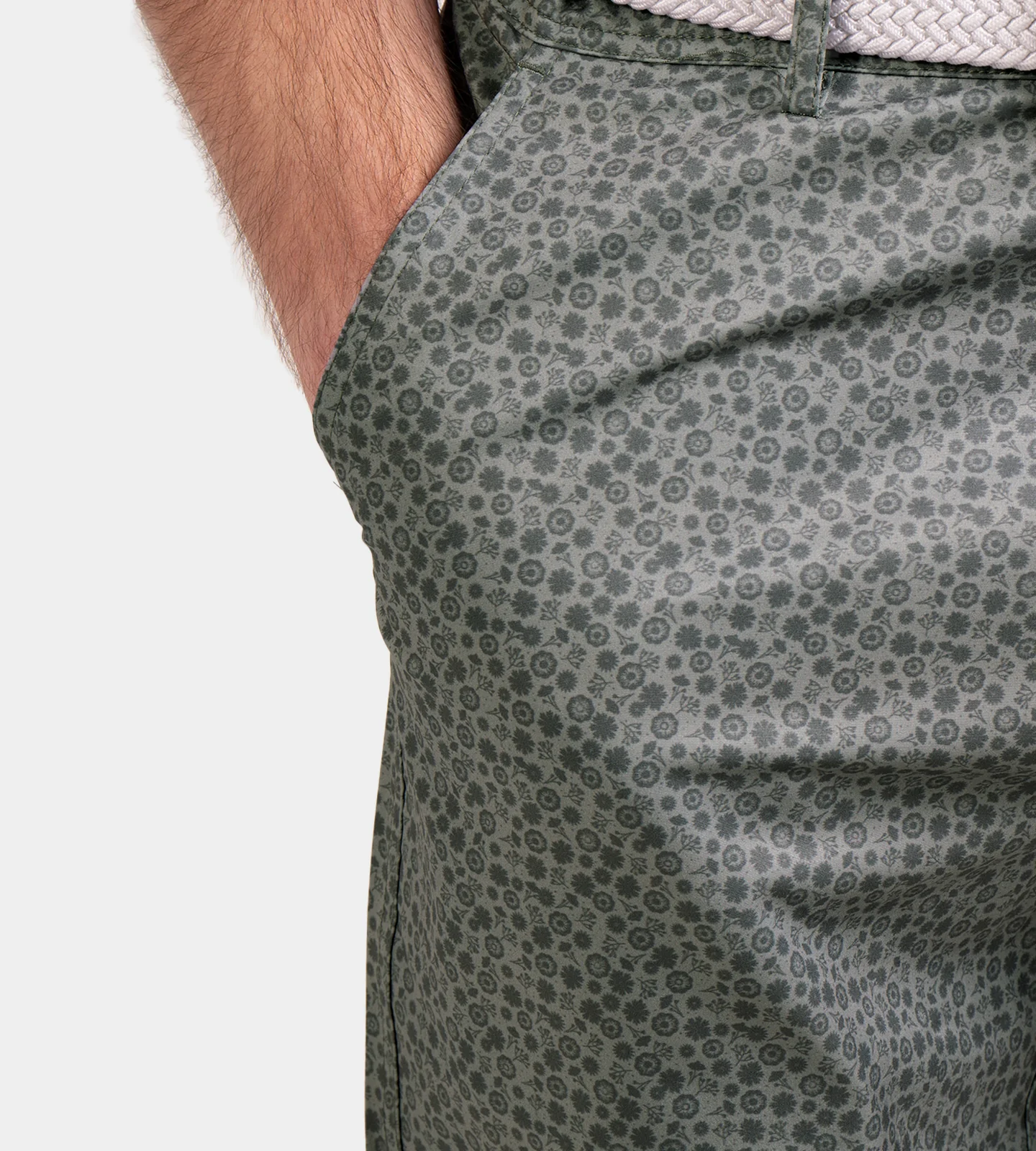 HERITAGE BOTANIC SHORTS - CHARCOAL - Image 8