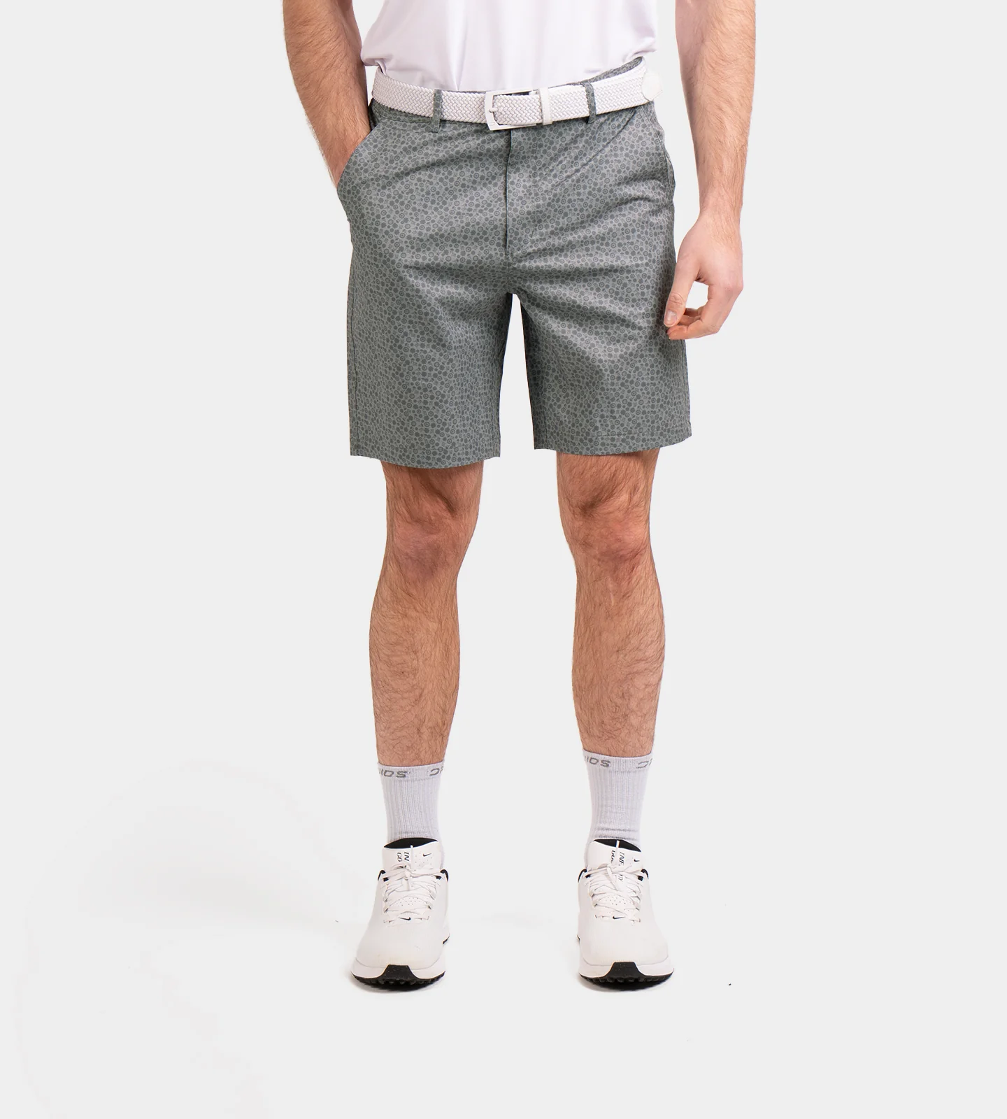 HERITAGE BOTANIC SHORTS - GREY - Image 4