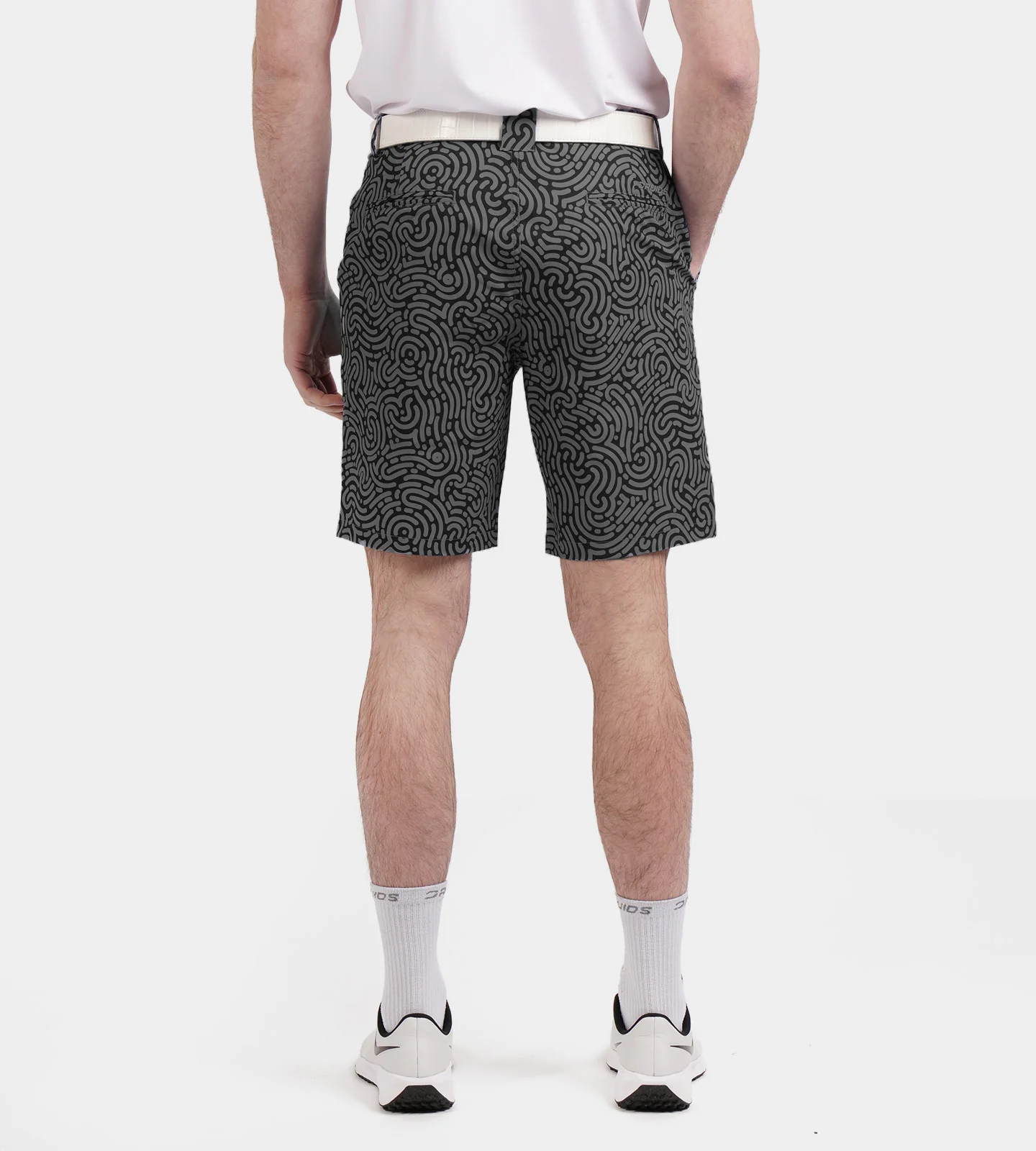 HERITAGE JUMBLE SHORTS - BLACK - Image 3