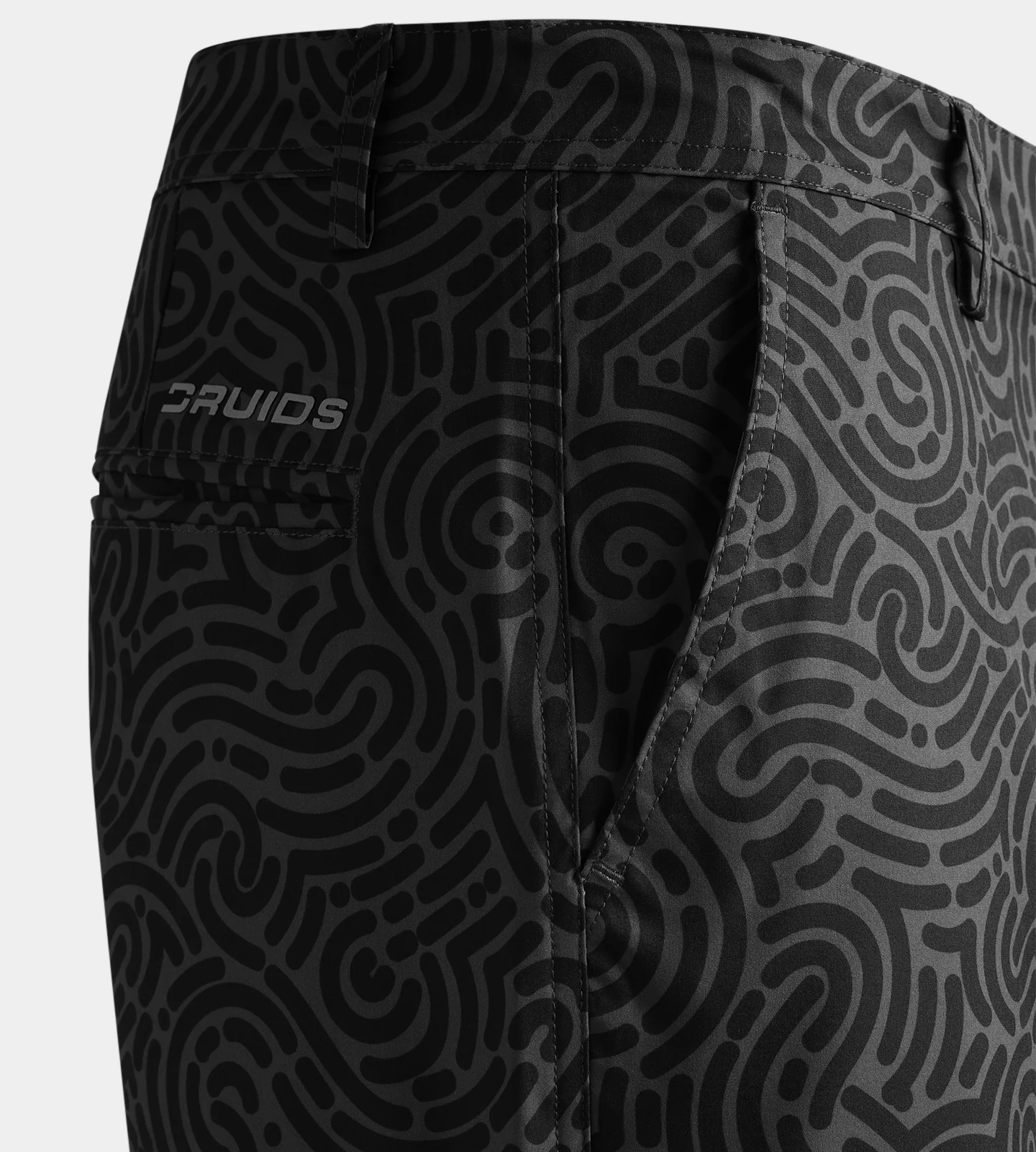 HERITAGE JUMBLE SHORTS - BLACK - Image 4