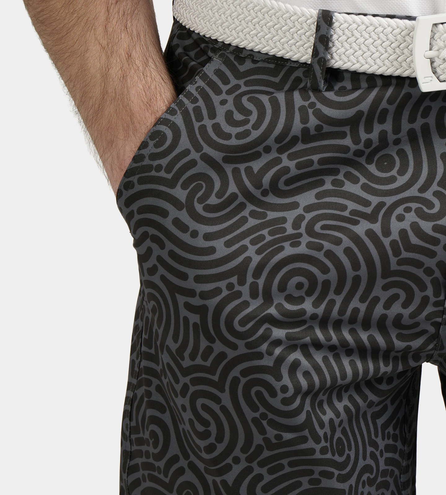 HERITAGE JUMBLE SHORTS - CHARCOAL - Image 5