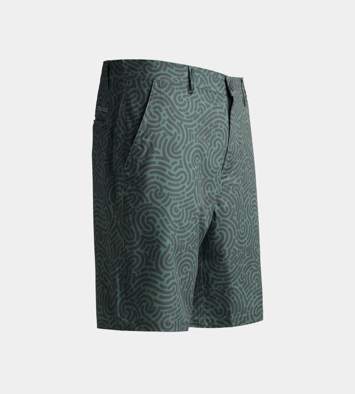 HERITAGE JUMBLE SHORTS - SAGE - Image 4