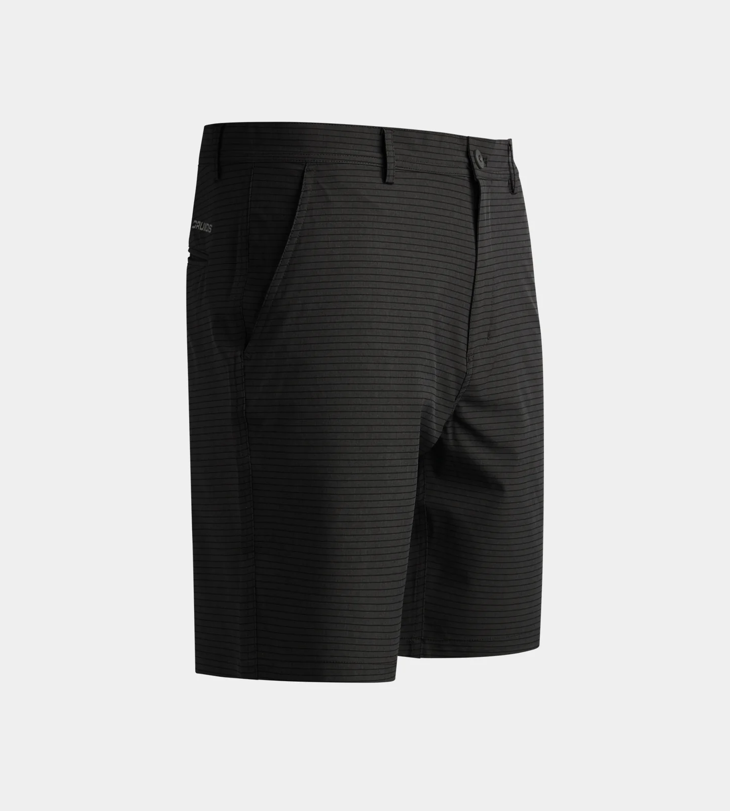 HERITAGE STRIPE SHORTS - BLACK - Image 4