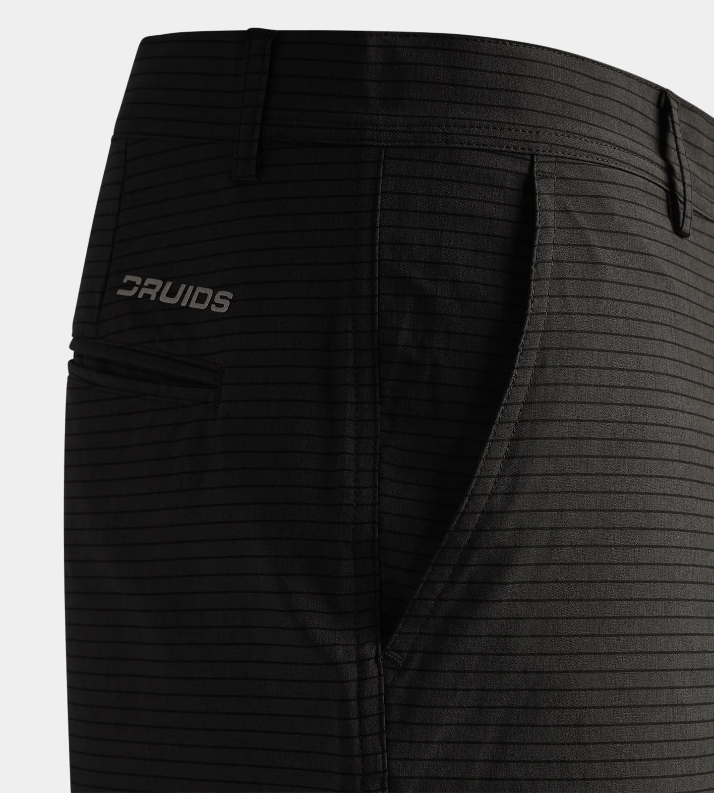 HERITAGE STRIPE SHORTS - BLACK - Image 7