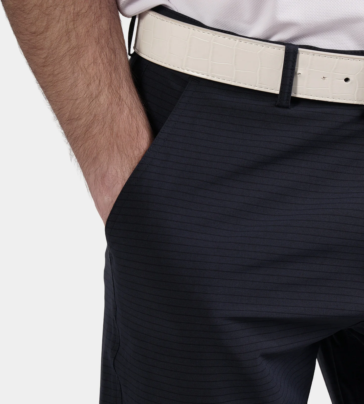 HERITAGE STRIPE SHORTS - NAVY - Image 6