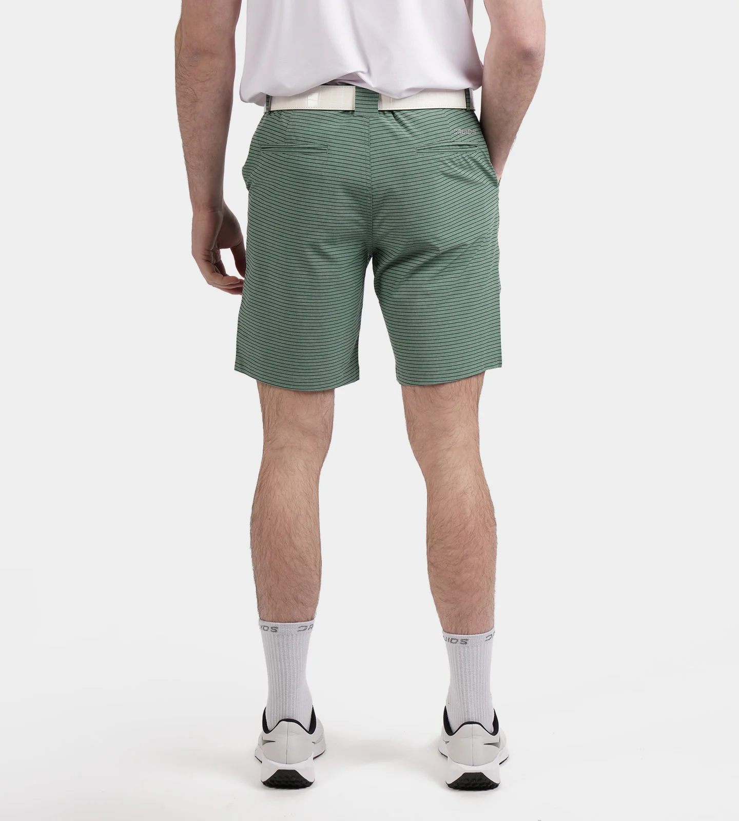 HERITAGE STRIPE SHORTS - SAGE - Image 3