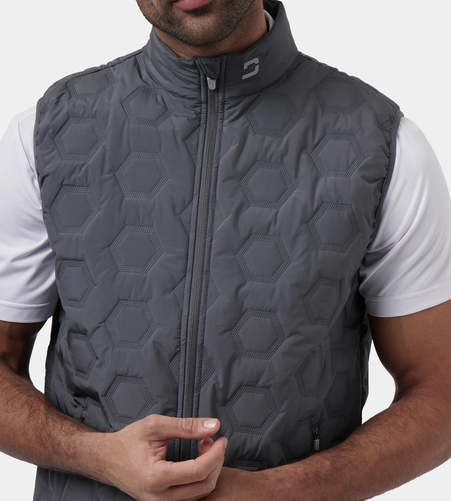HEXA PERFORMANCE GILET - CHARCOAL - Image 5