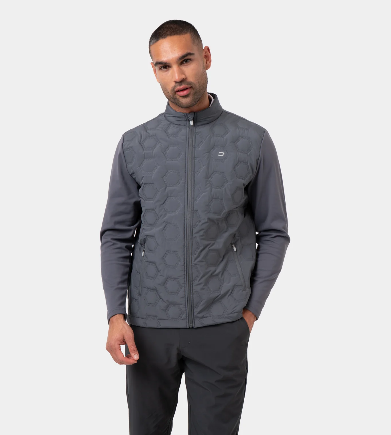 HEXA PERFORMANCE JACKET - CHARCOAL - Image 3