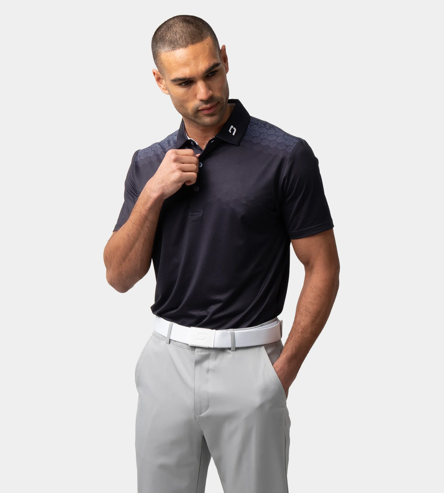 HEXA PERFORMANCE POLO - BLACK - Image 3