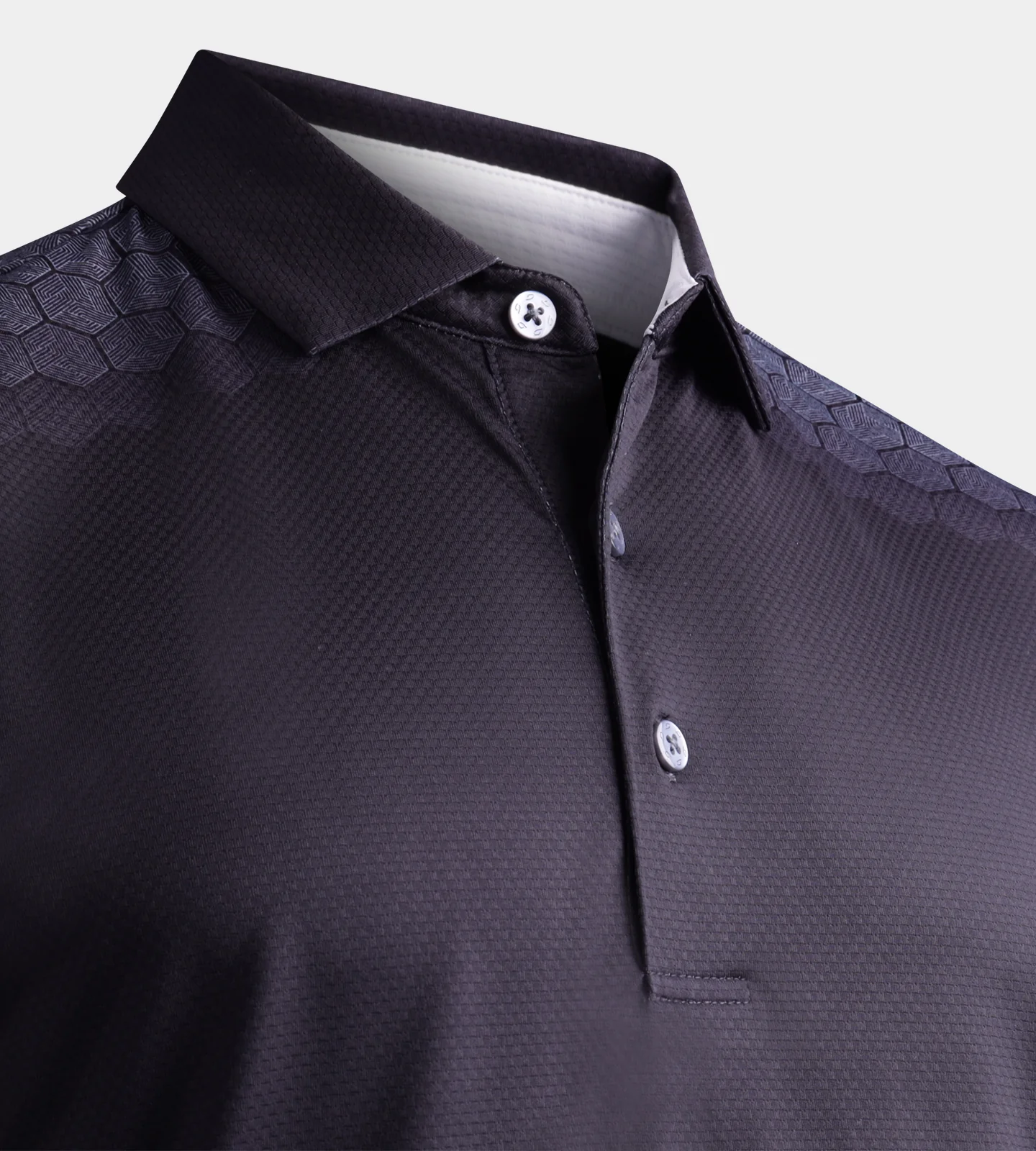 HEXA PERFORMANCE POLO - BLACK - Image 6