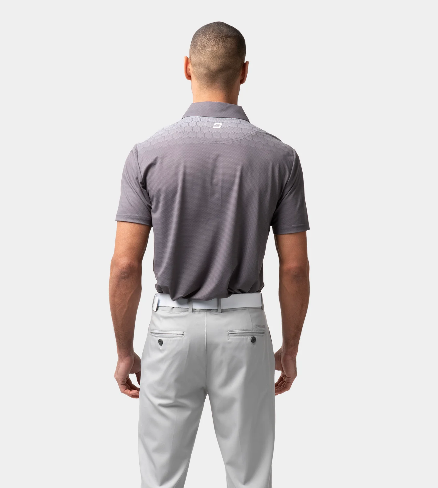 HEXA PERFORMANCE POLO - CHARCOAL - Image 4