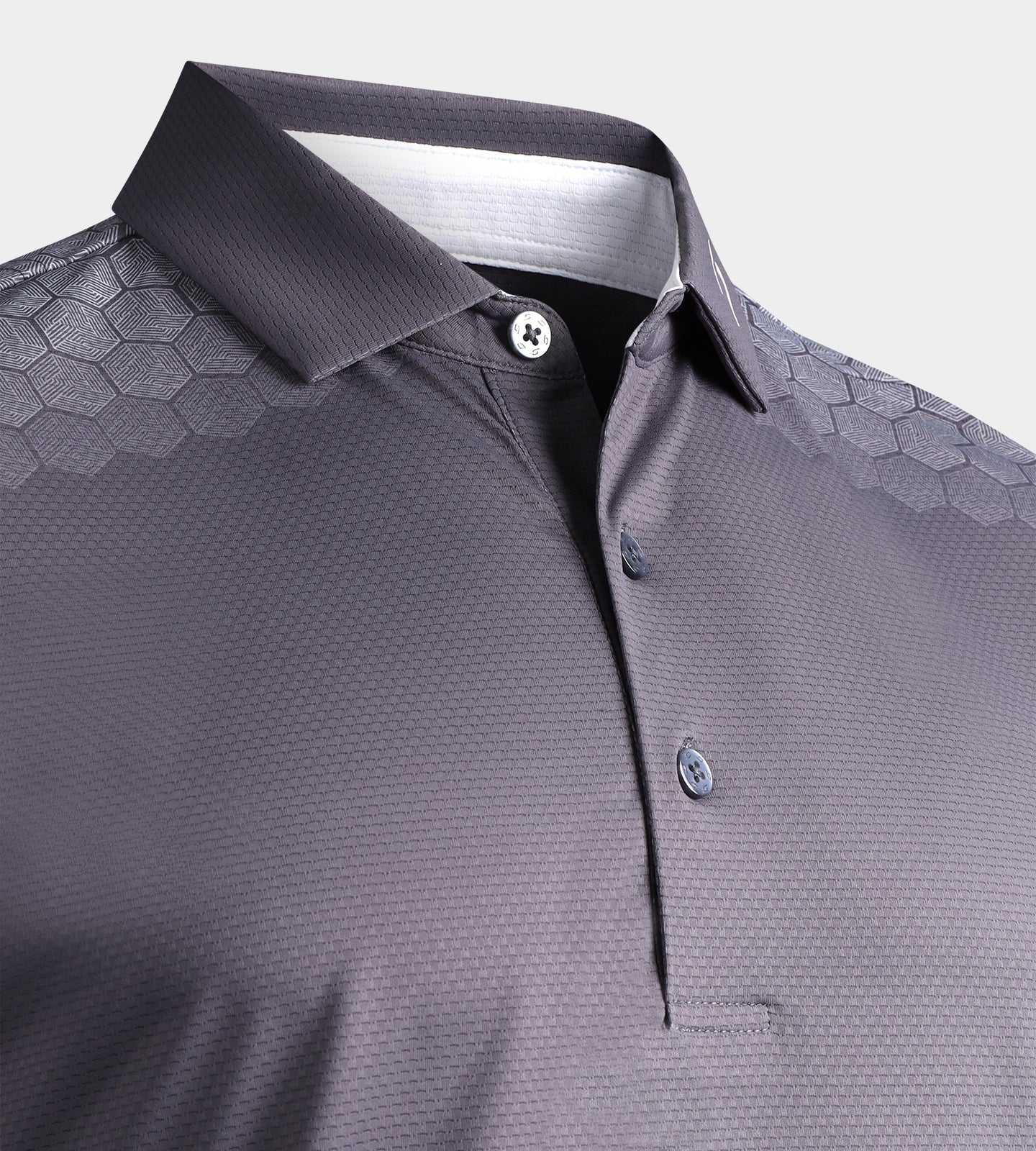HEXA PERFORMANCE POLO - CHARCOAL - Image 6