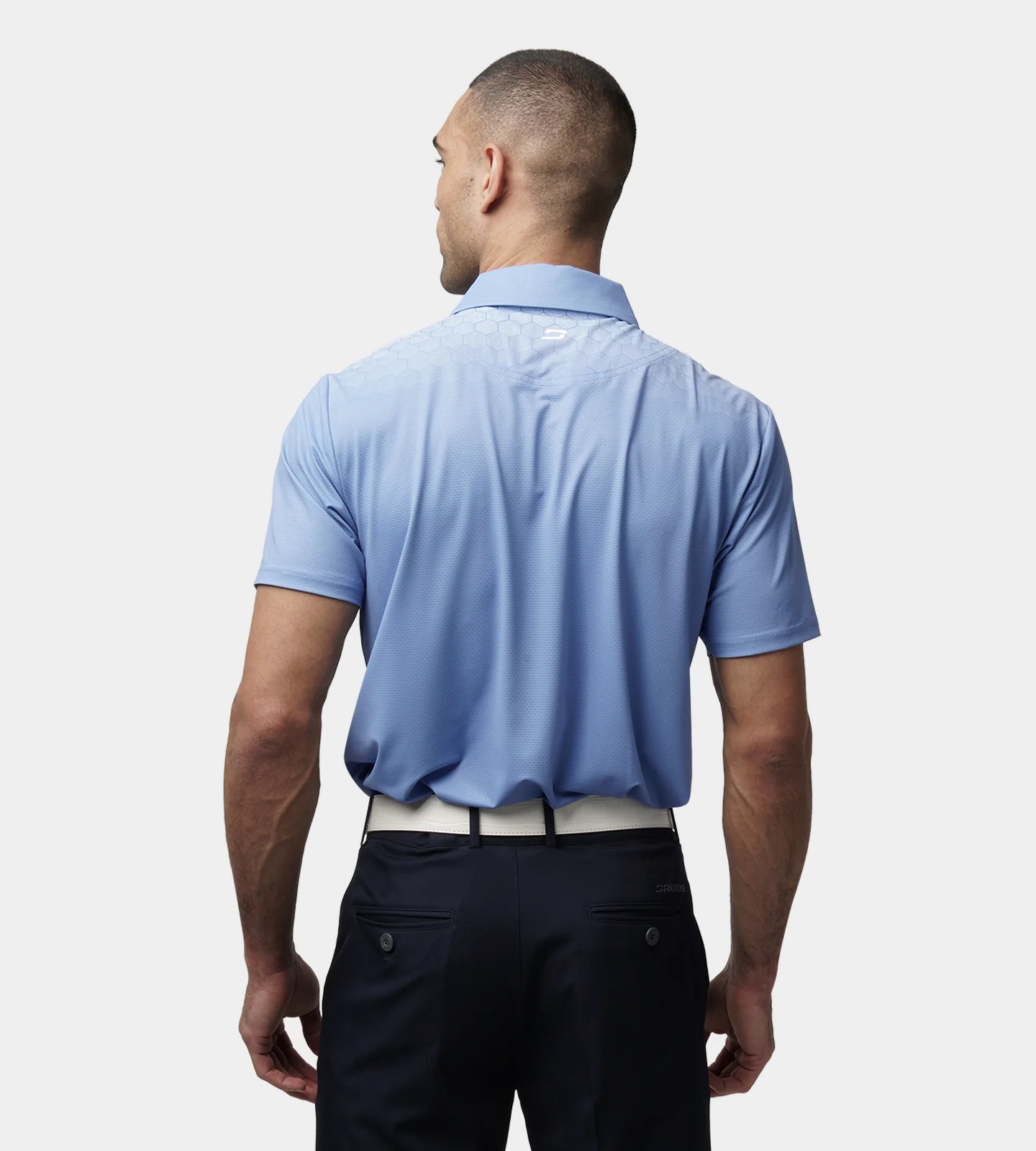 HEXA PERFORMANCE POLO - DENIM - Image 4