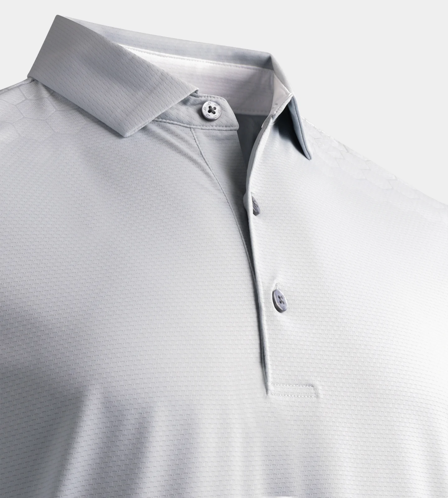 HEXA PERFORMANCE POLO - GREY - Image 6