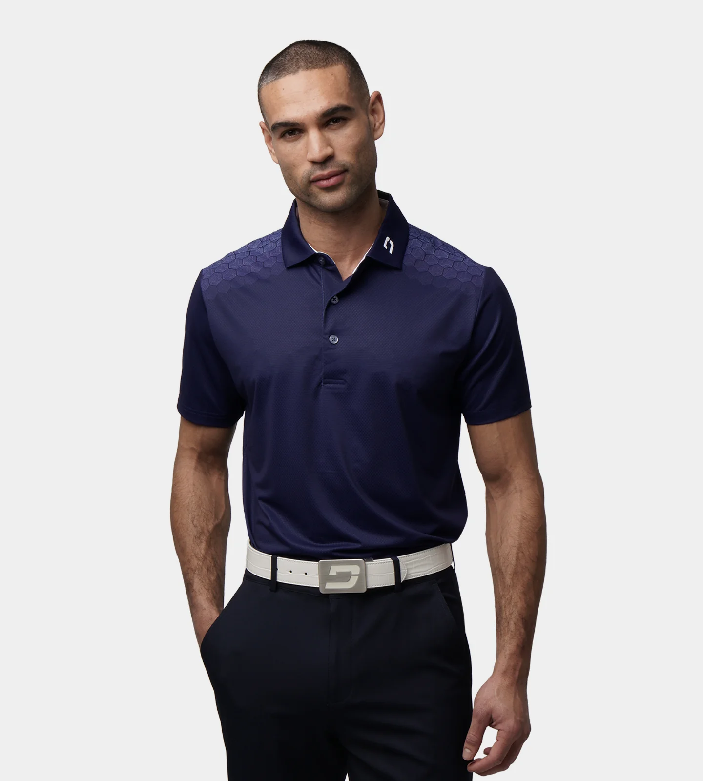 HEXA PERFORMANCE POLO - NAVY - Image 3